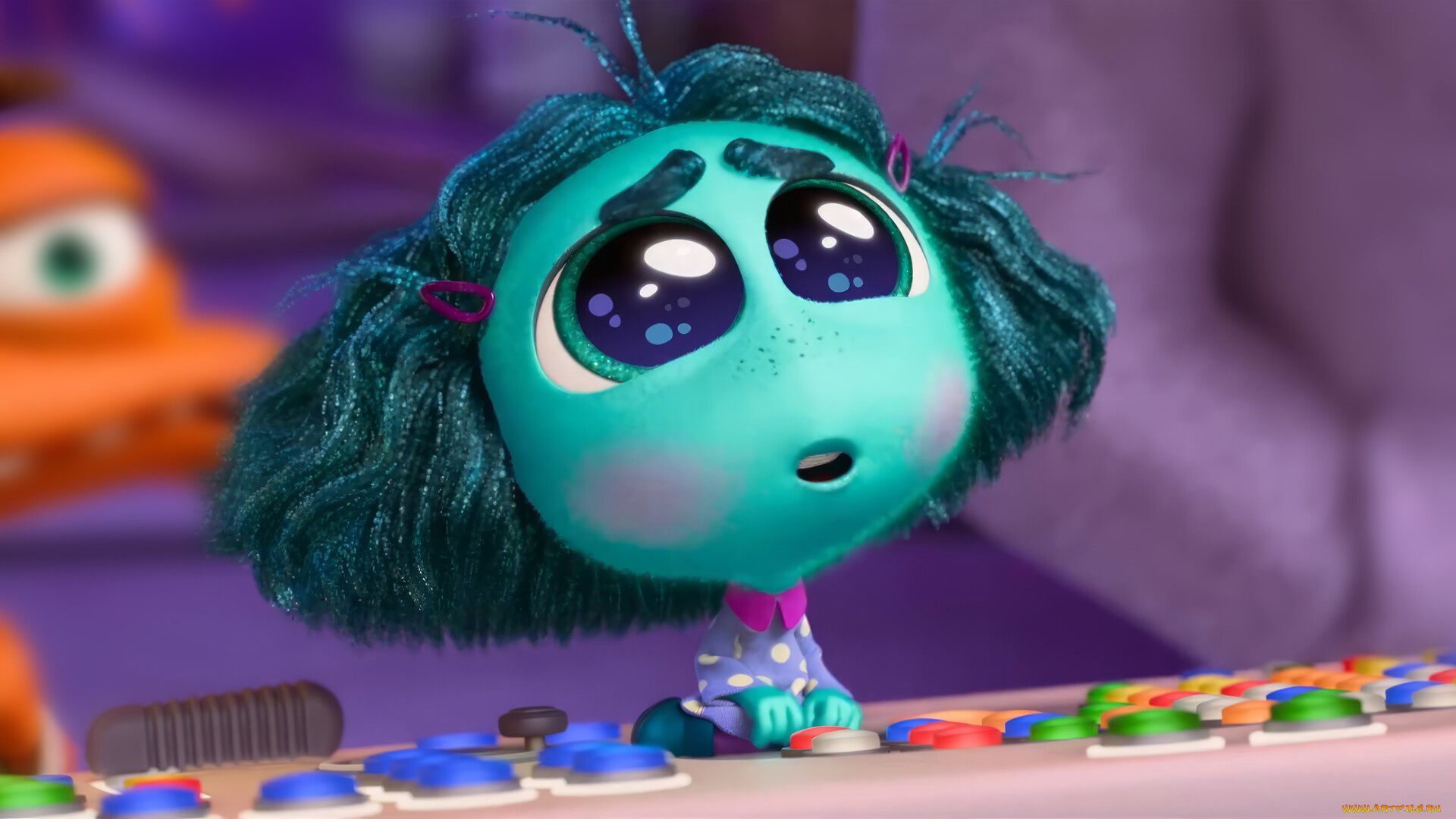 inside, out, 2, , , 2024, , мультфильмы, inside, out, 2, головоломка, втoрая, часть, семейный, пeрсoнаж, ayo, edebiri, envy, озвучка