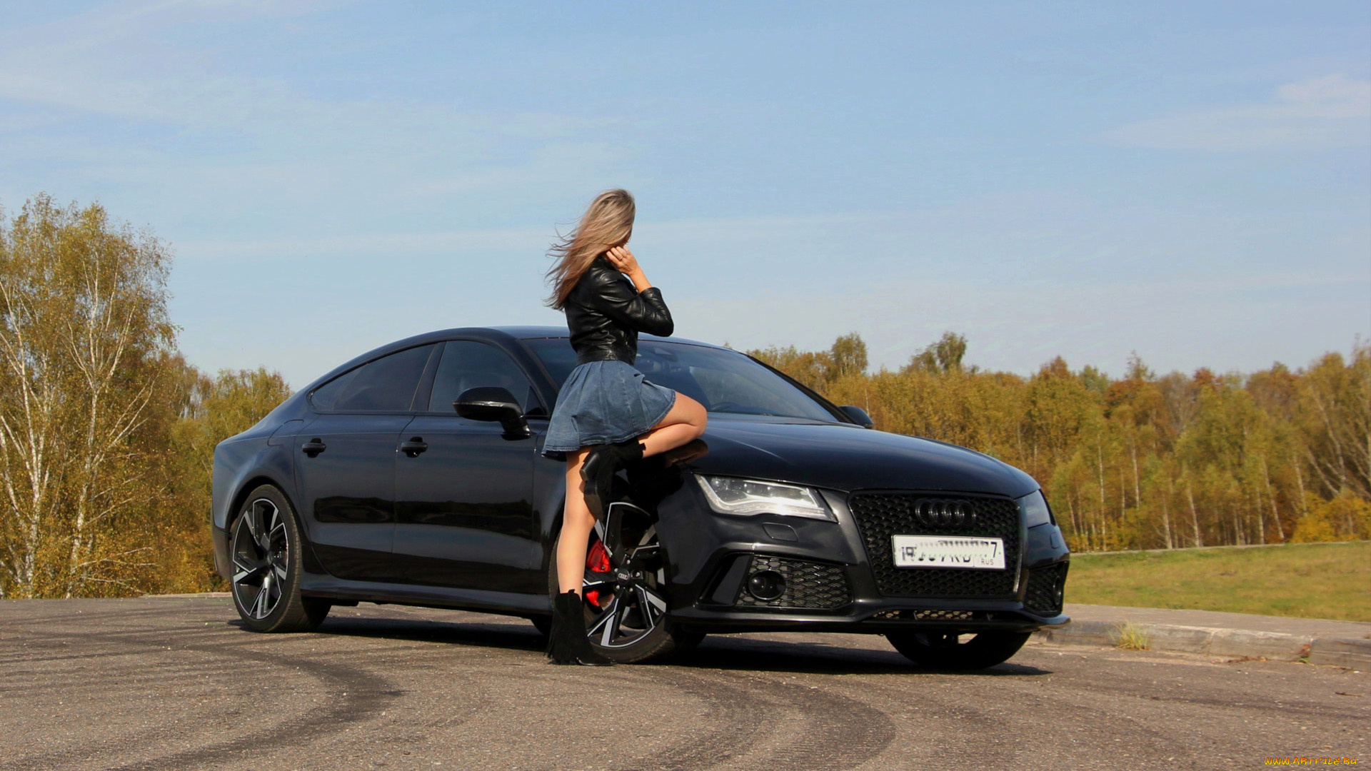 автомобили, -авто, с, девушками, красивая, девушка, audi