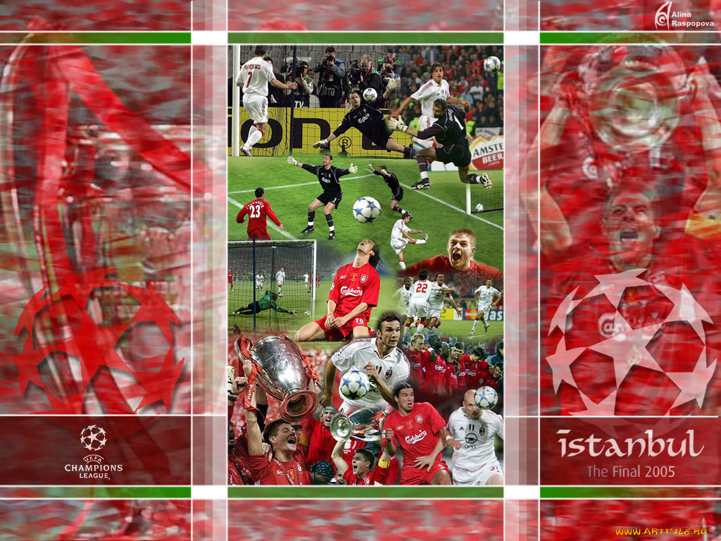 финал, лиги, чемпионов, уефа, 2005, спорт, футбол