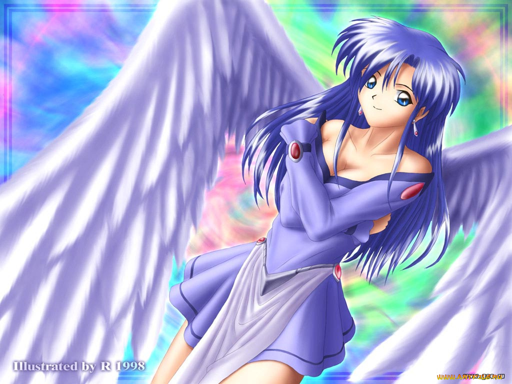 муза, кино, аниме, angels, demons, девушка, крылья, ангел