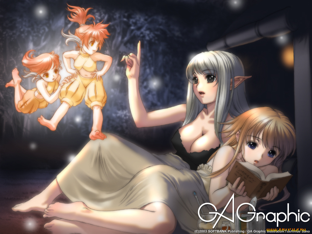 переутомление, аниме, gagraphic