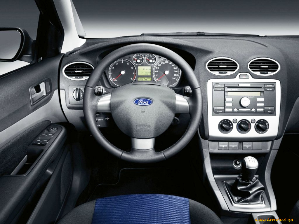 european, ford, focus, mk2, автомобили, интерьеры