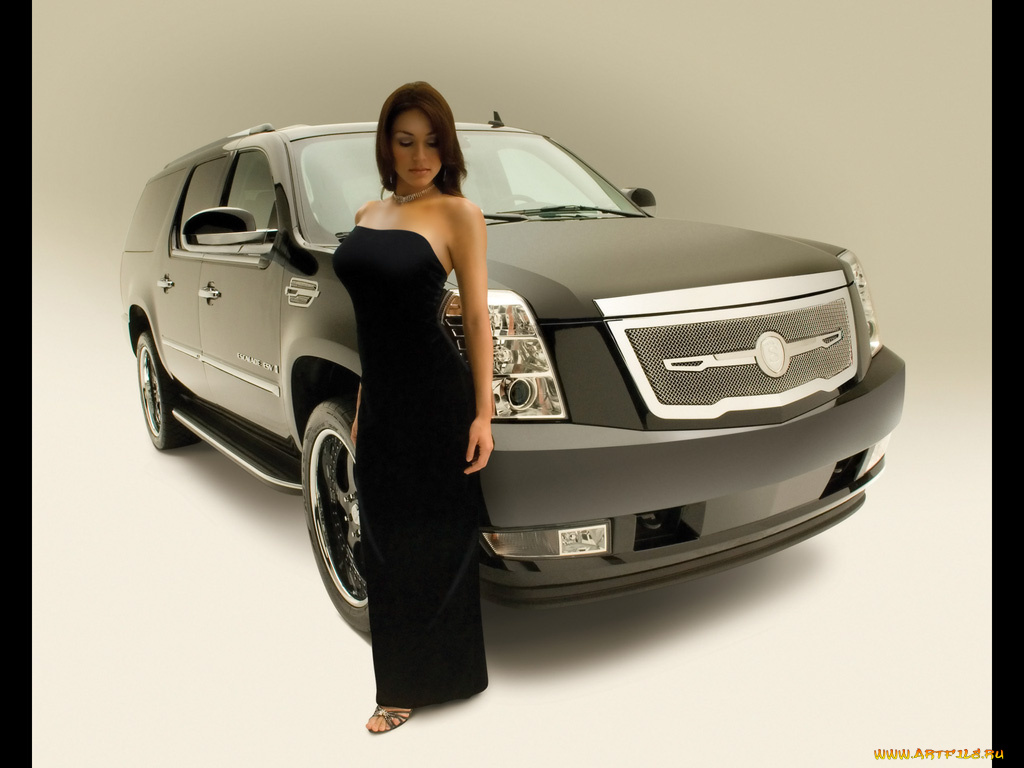 автомобили, авто, девушками