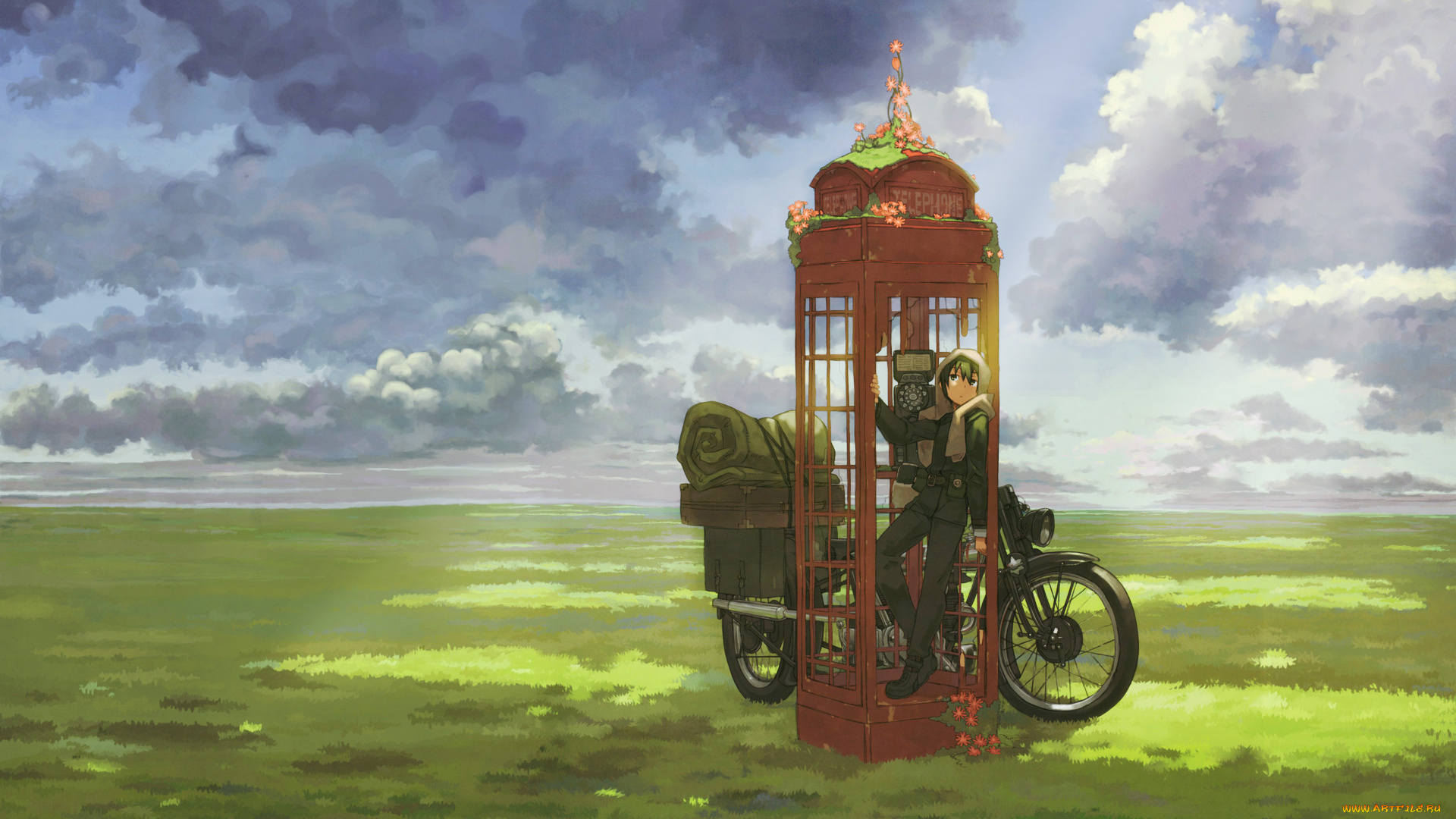 аниме, kino, no, tabi