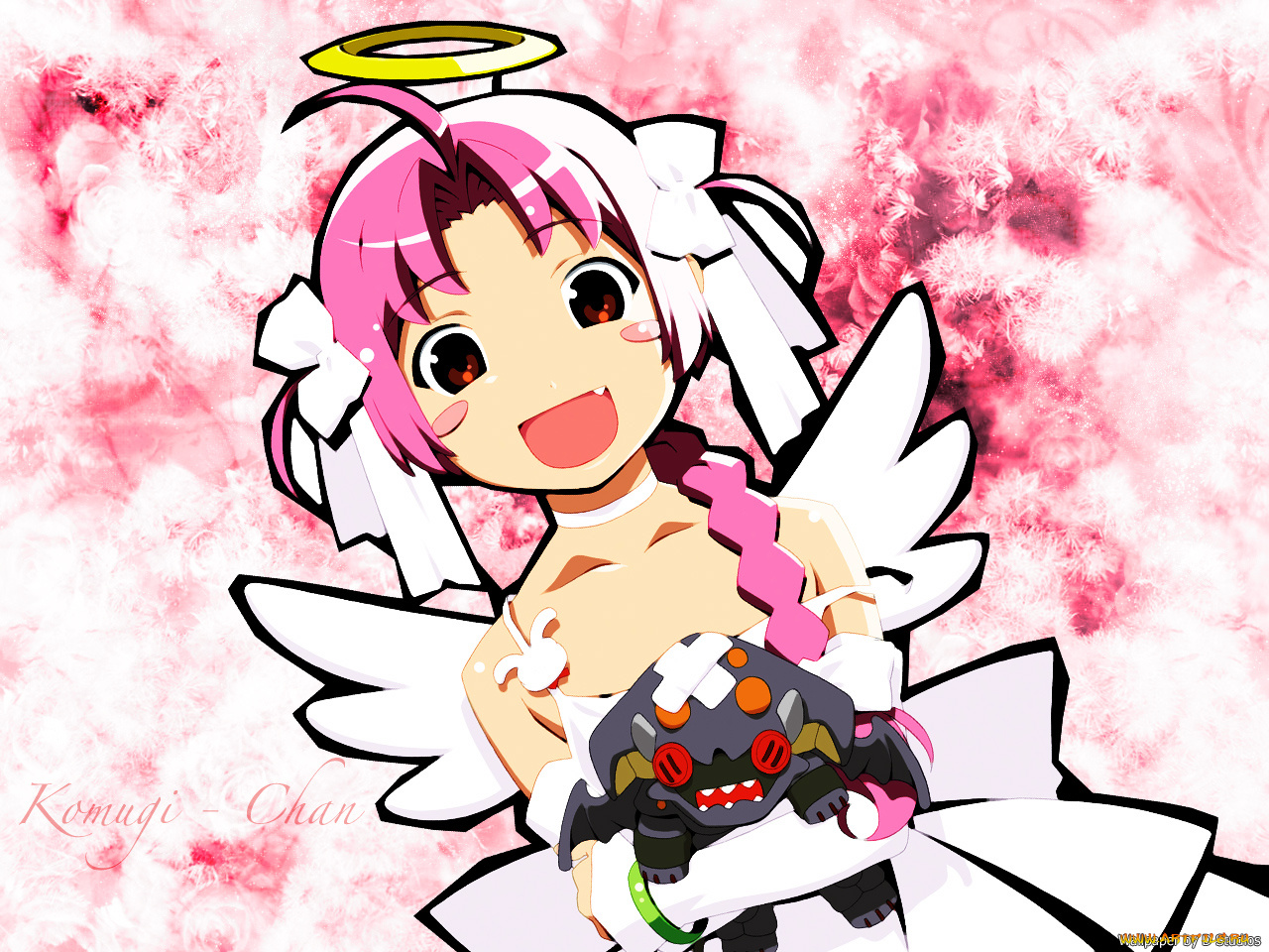 аниме, nurse, witch, komugi, chan