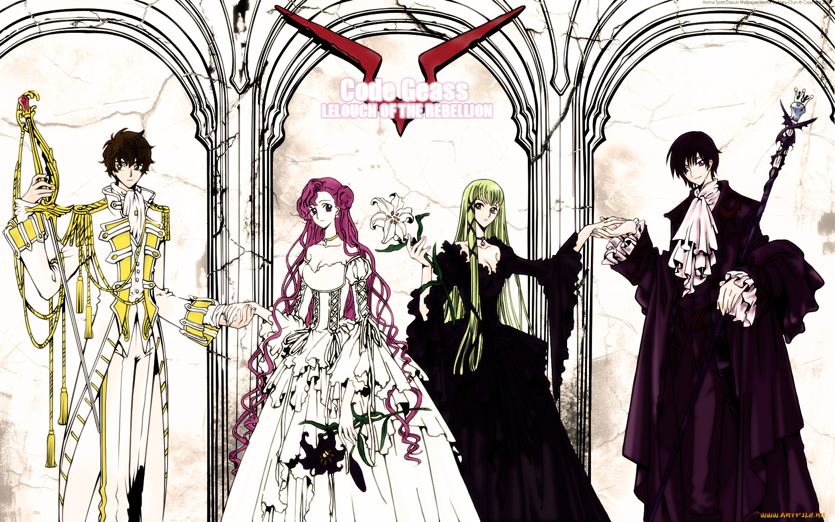 аниме, code, geass