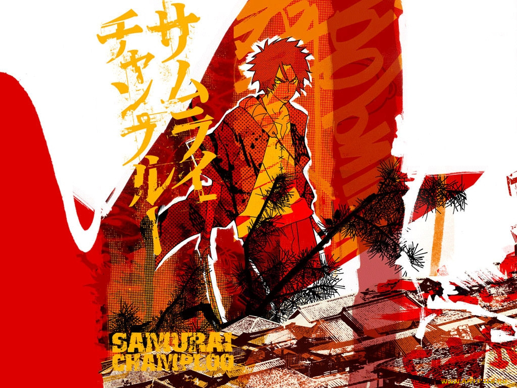 аниме, samurai, champloo