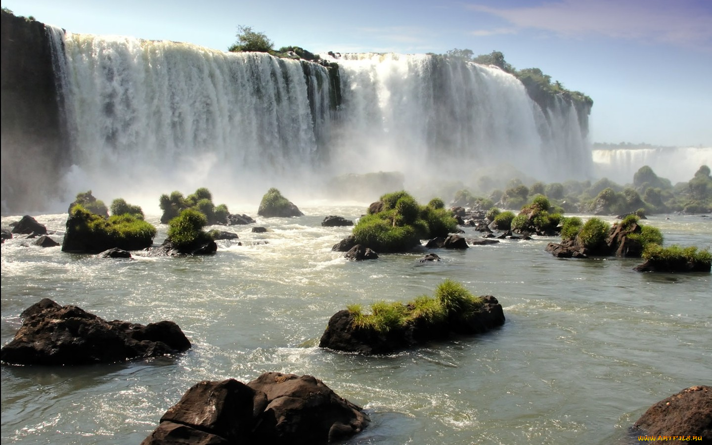 природа, водопады