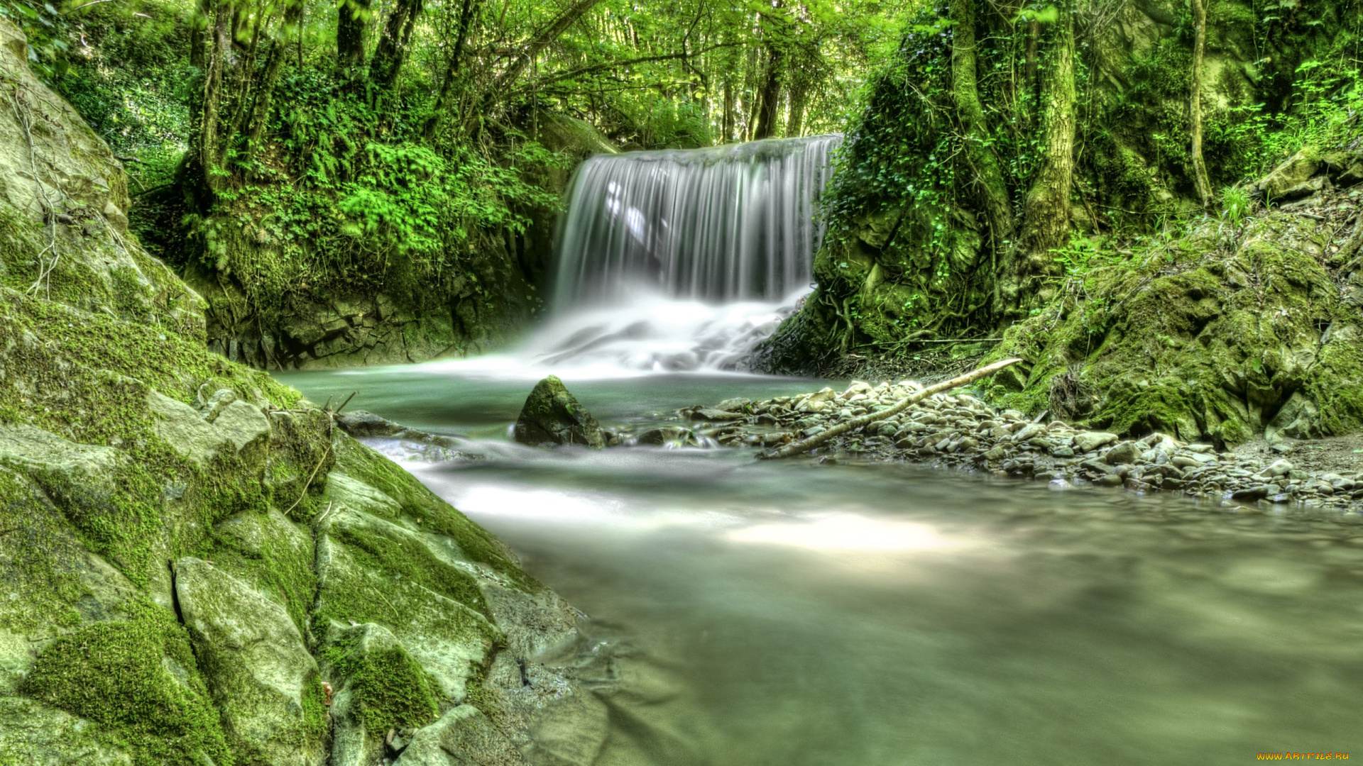 природа, водопады