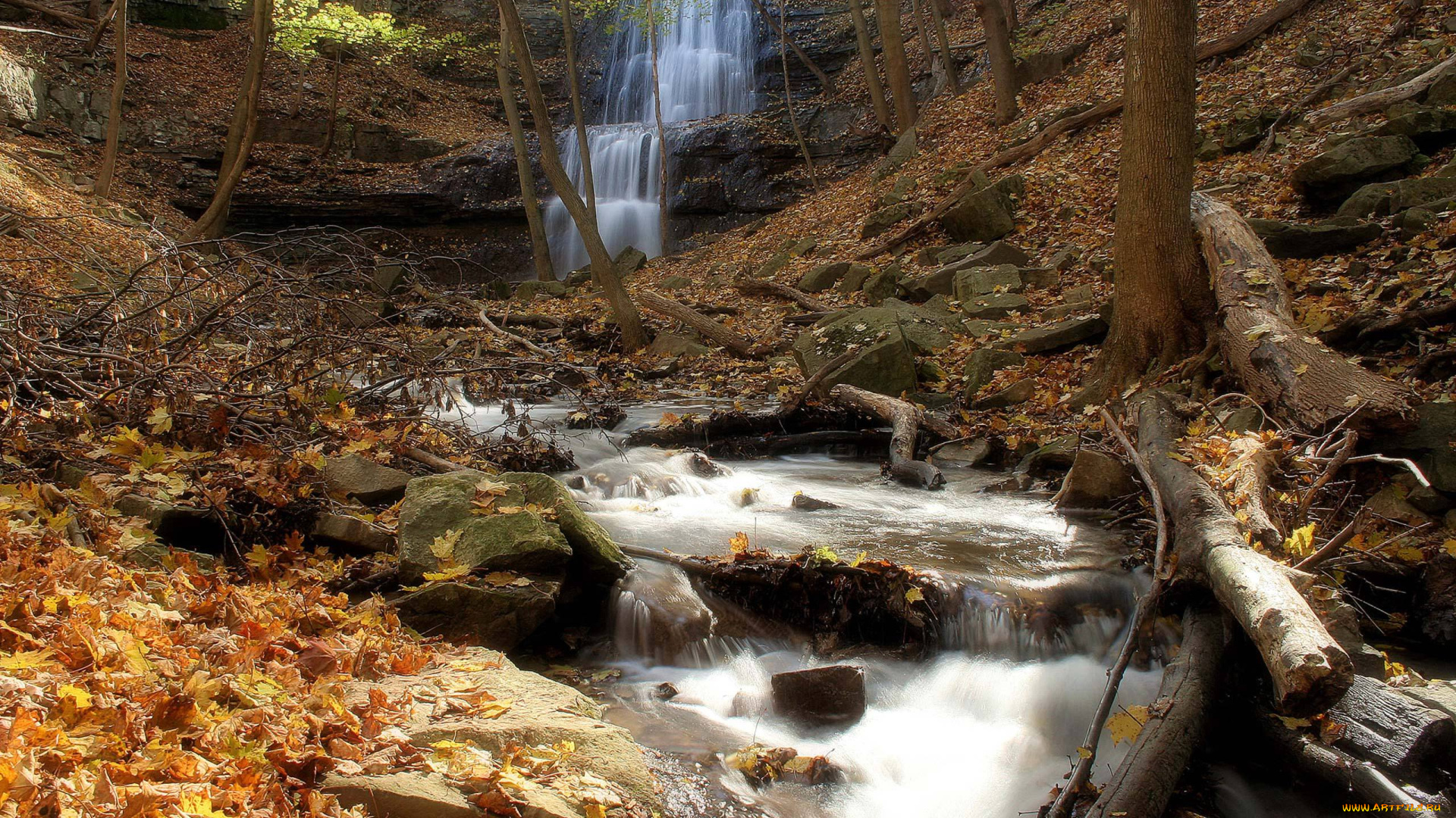 природа, водопады