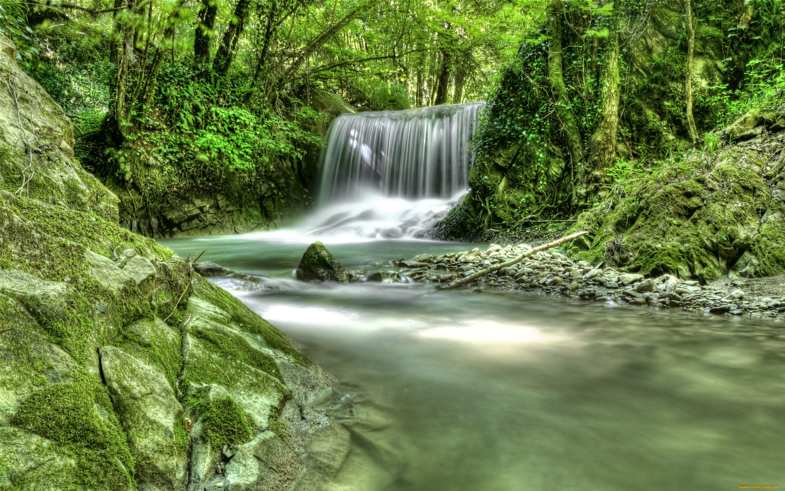 природа, водопады