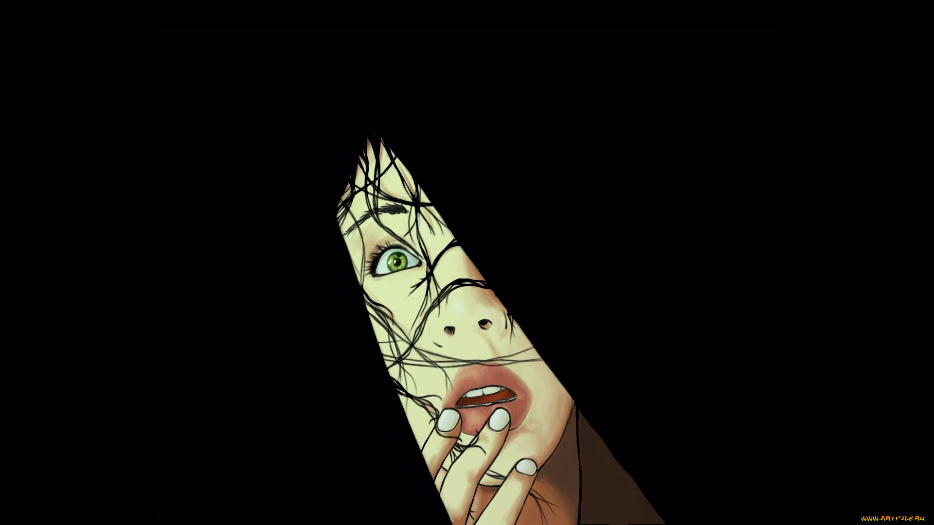 рисованные, люди