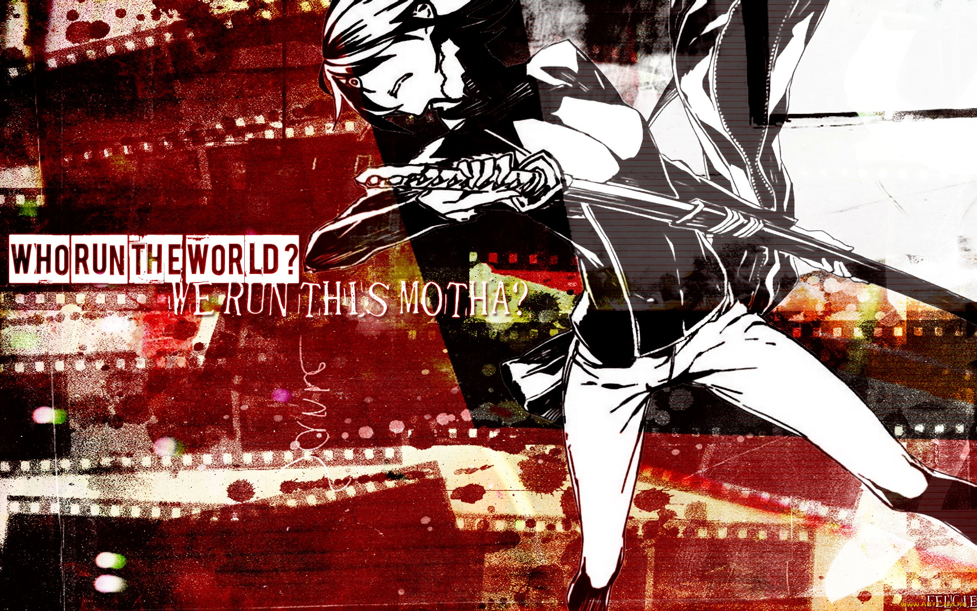 аниме, dogs, bullets, carnage