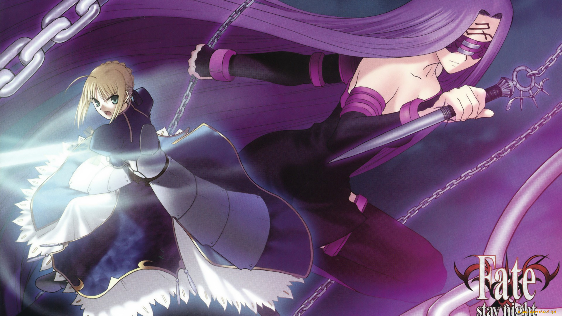 аниме, fate, stay, night