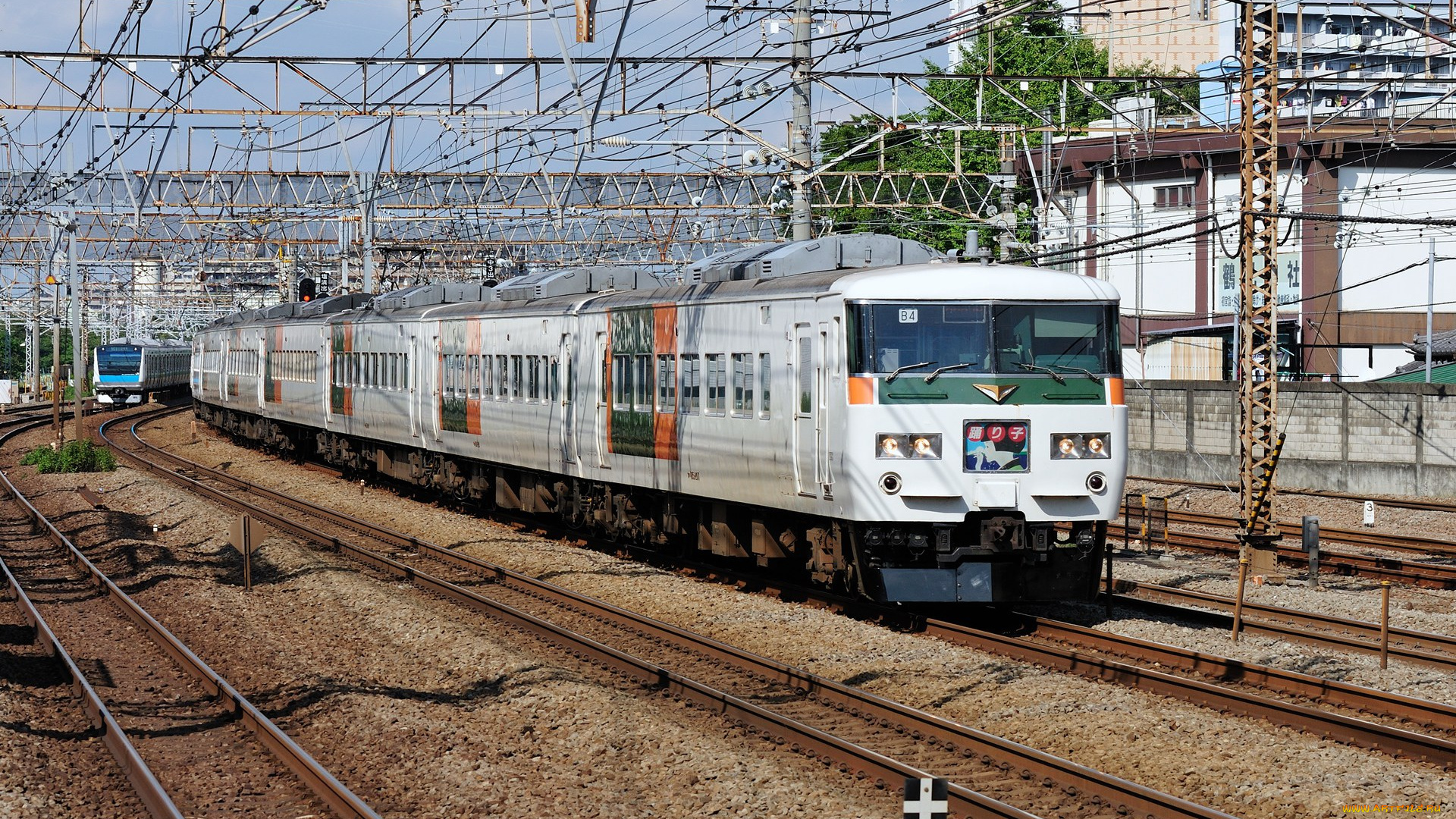 техника, электрички, рельсы