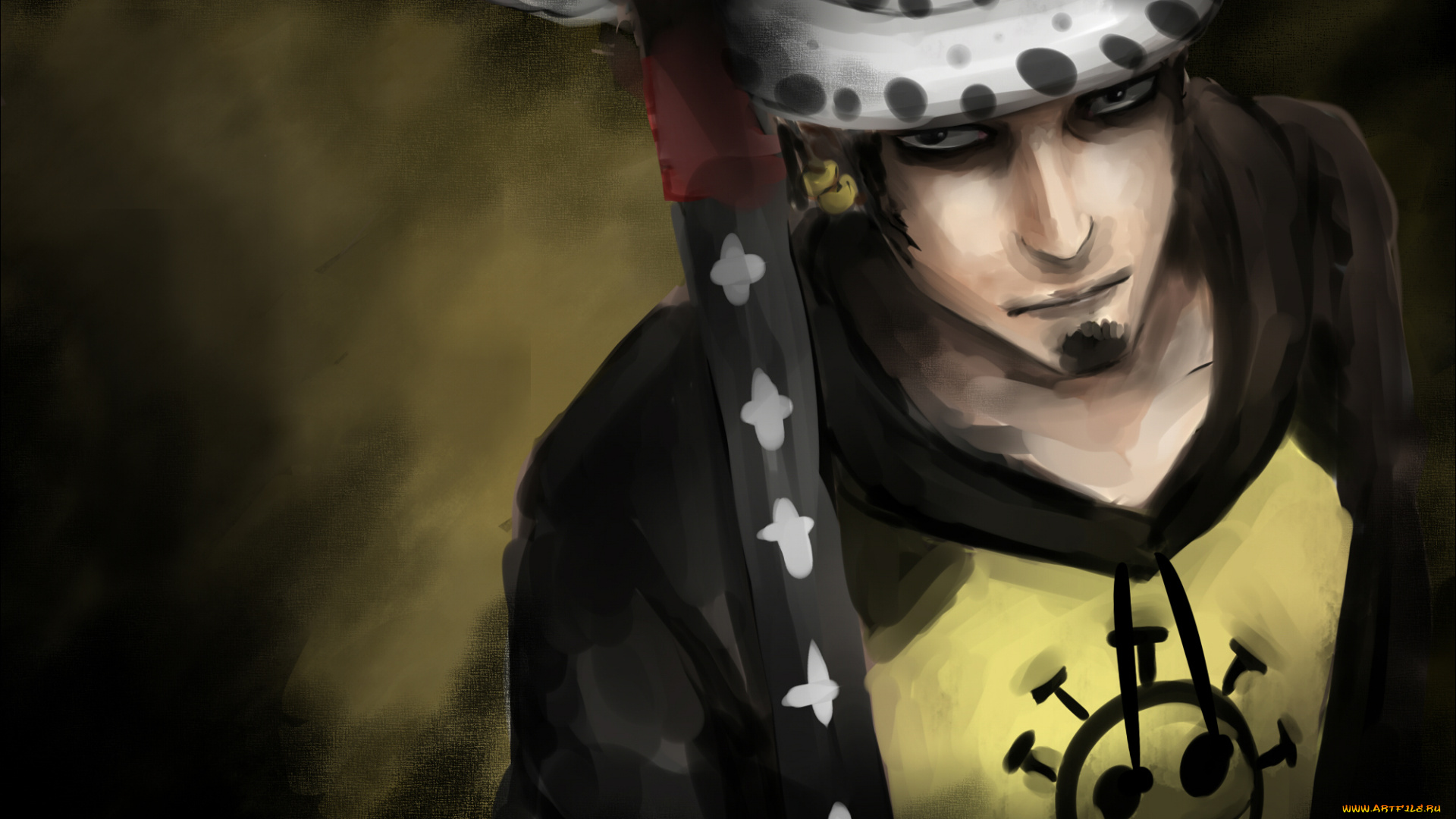 trafalgar, law, аниме, one, piece