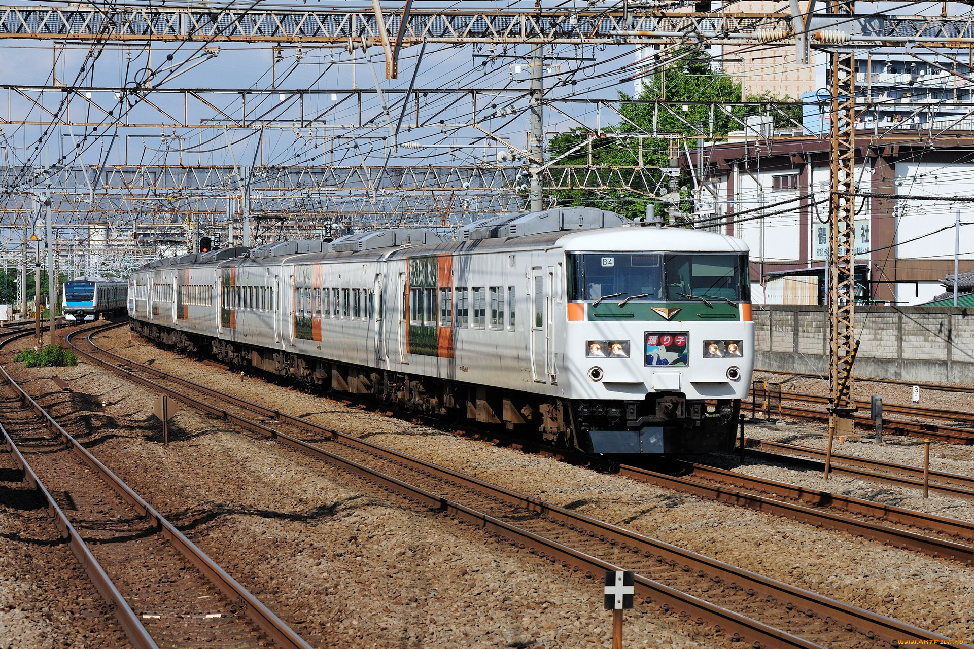 техника, электрички, рельсы