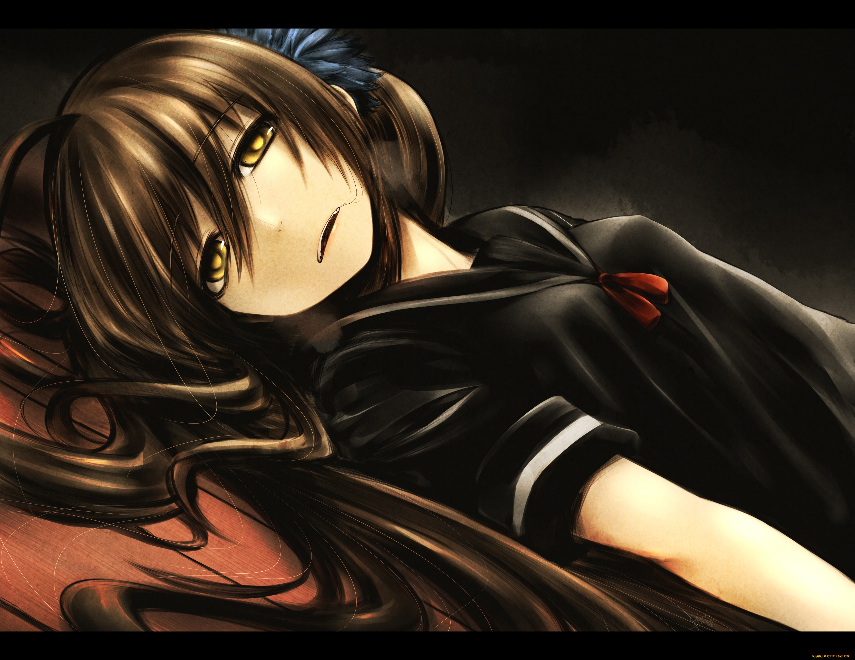 аниме, другое, другое, девушка, школьная, форма, kotoba, noriaki