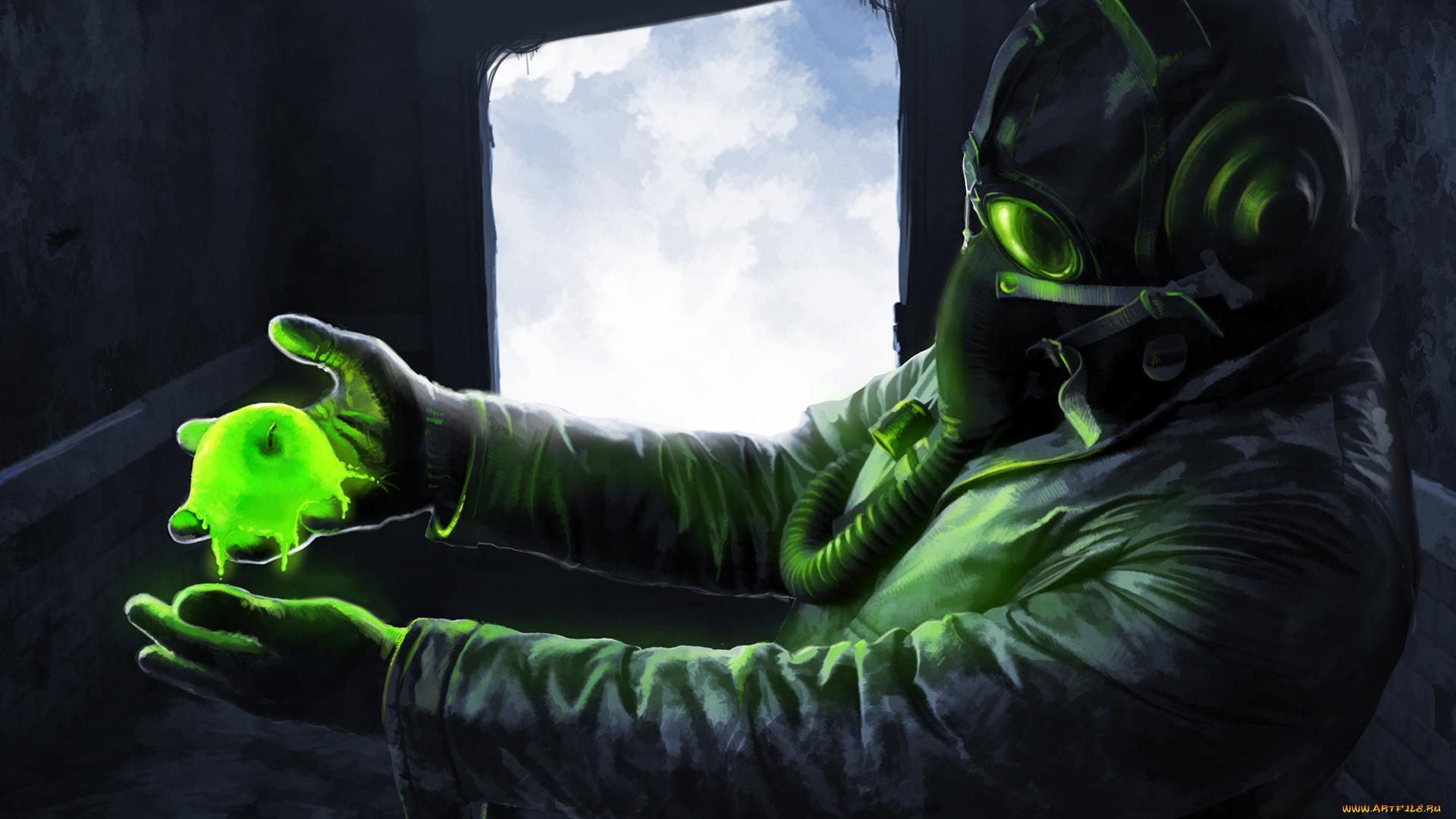 фэнтези, люди, маска