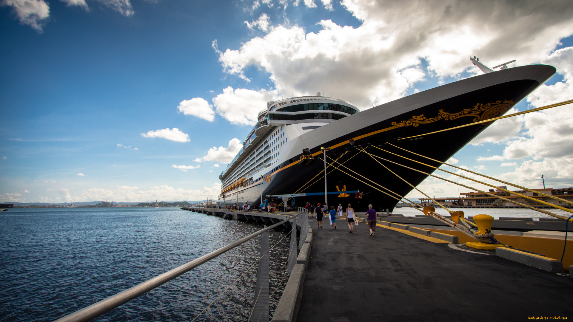 корабли, лайнеры, сан, -, хуан, пуэрто-рико