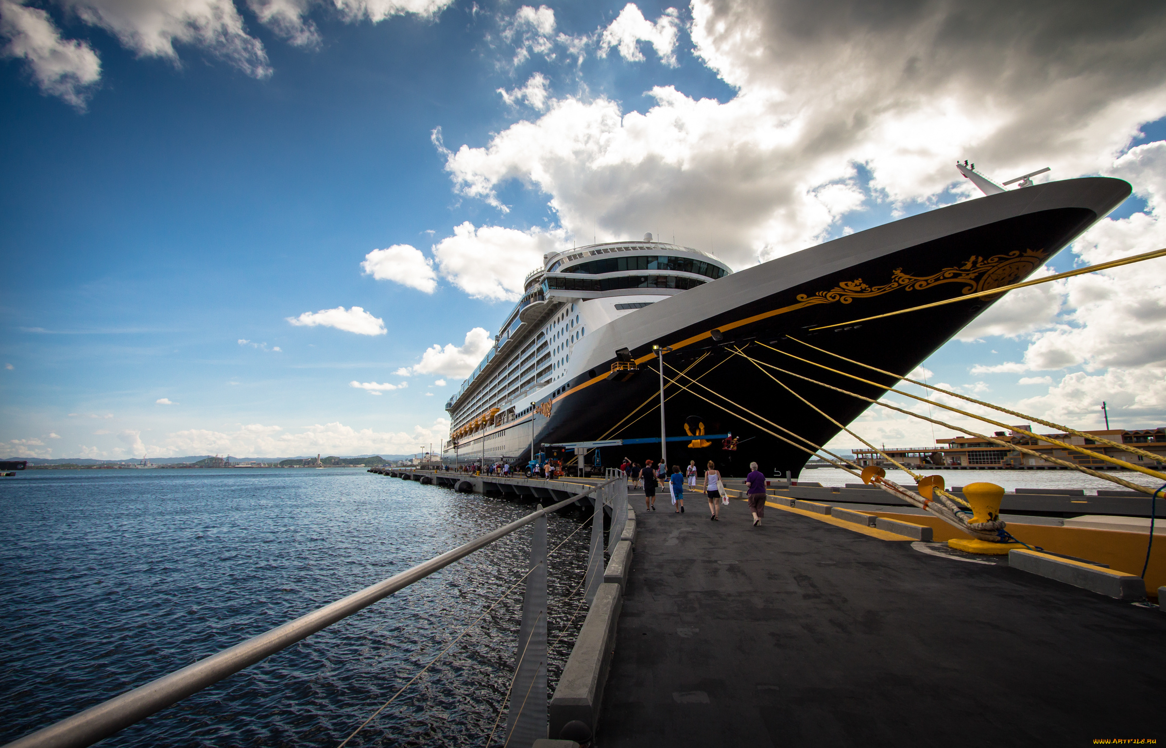 корабли, лайнеры, сан, -, хуан, пуэрто-рико