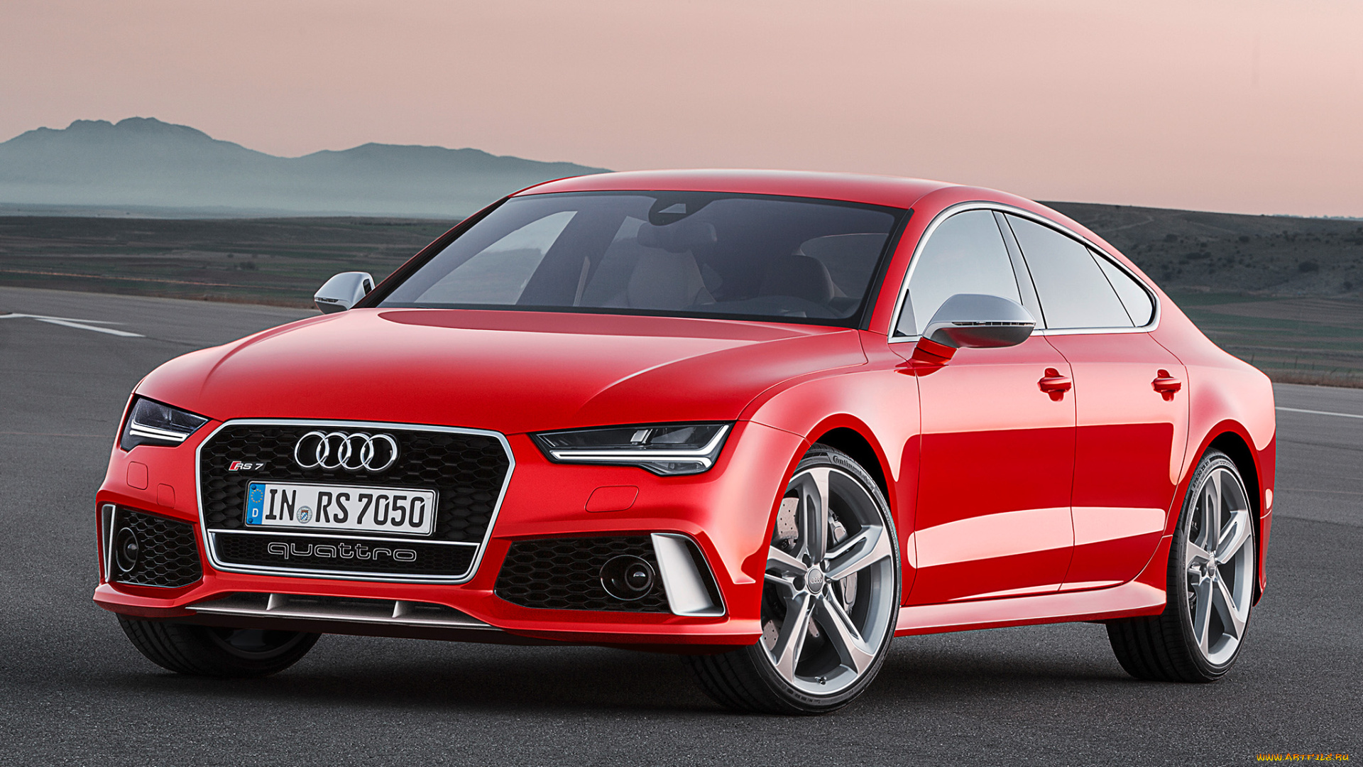 автомобили, audi, красный, 2014, г, sportback, rs7