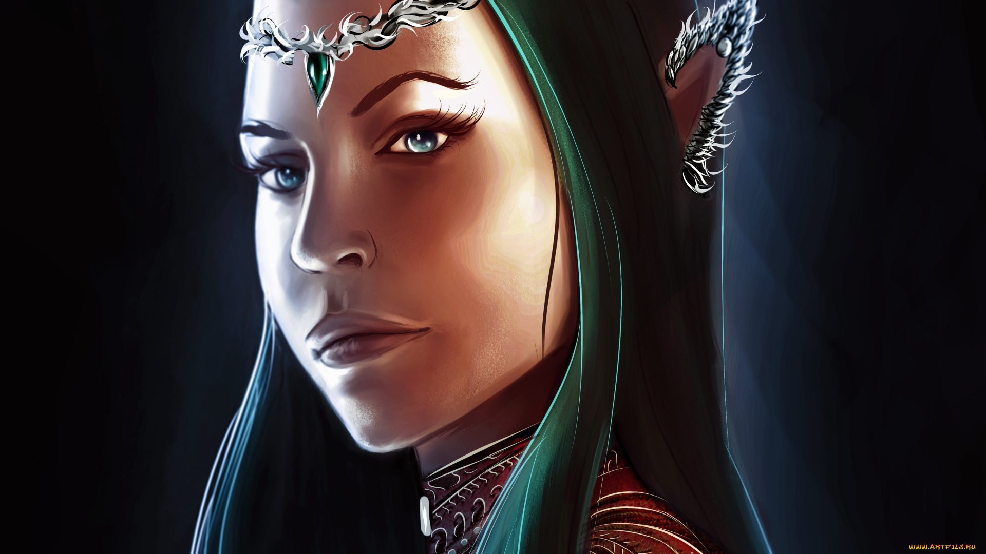 фэнтези, эльфы, уши