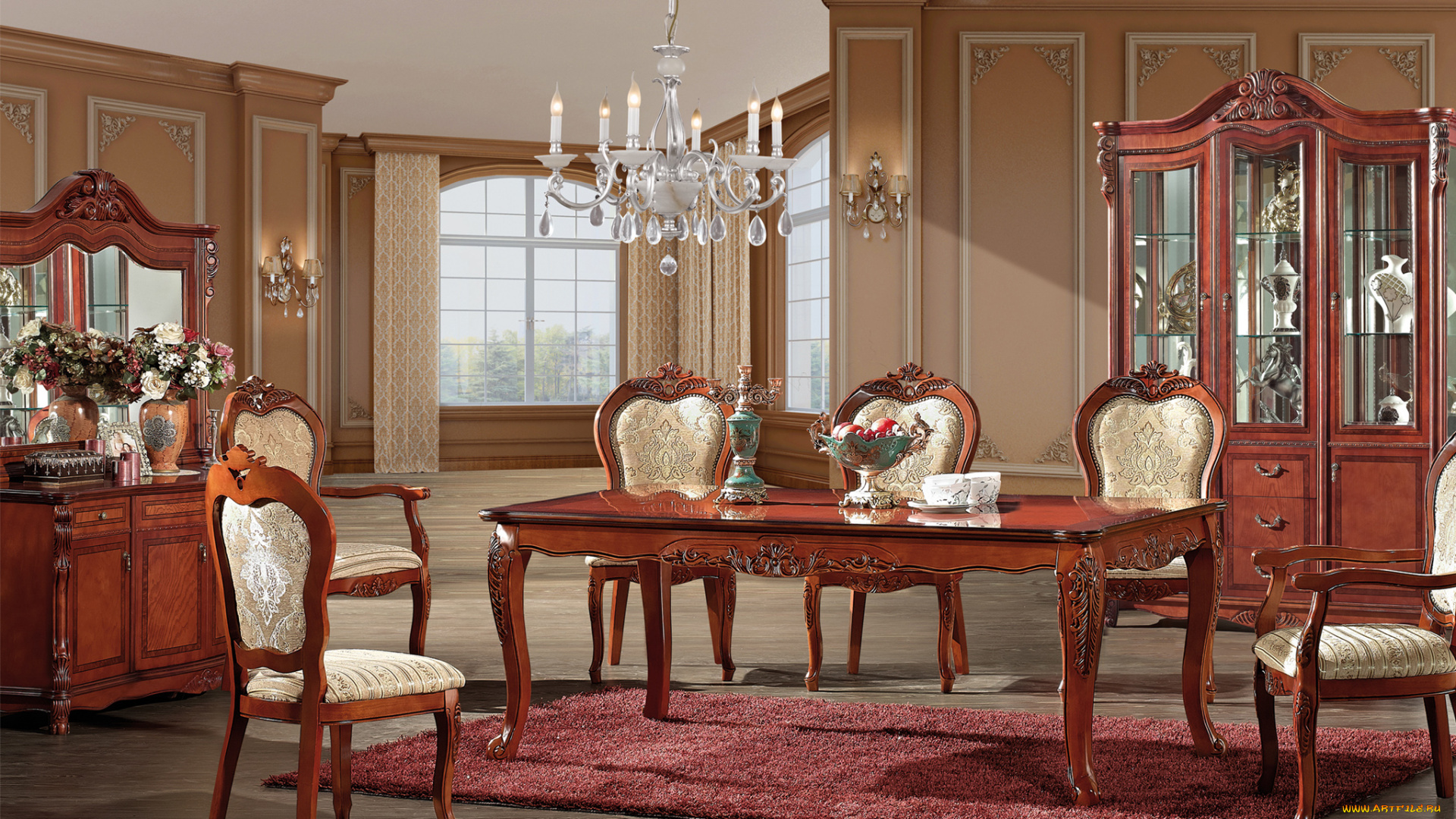 интерьер, столовая, interior