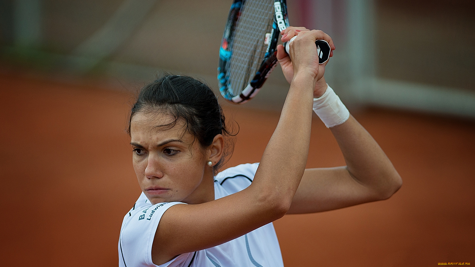 olaru, ioana, raluca, спорт, теннис, девушка, ракетка, корт