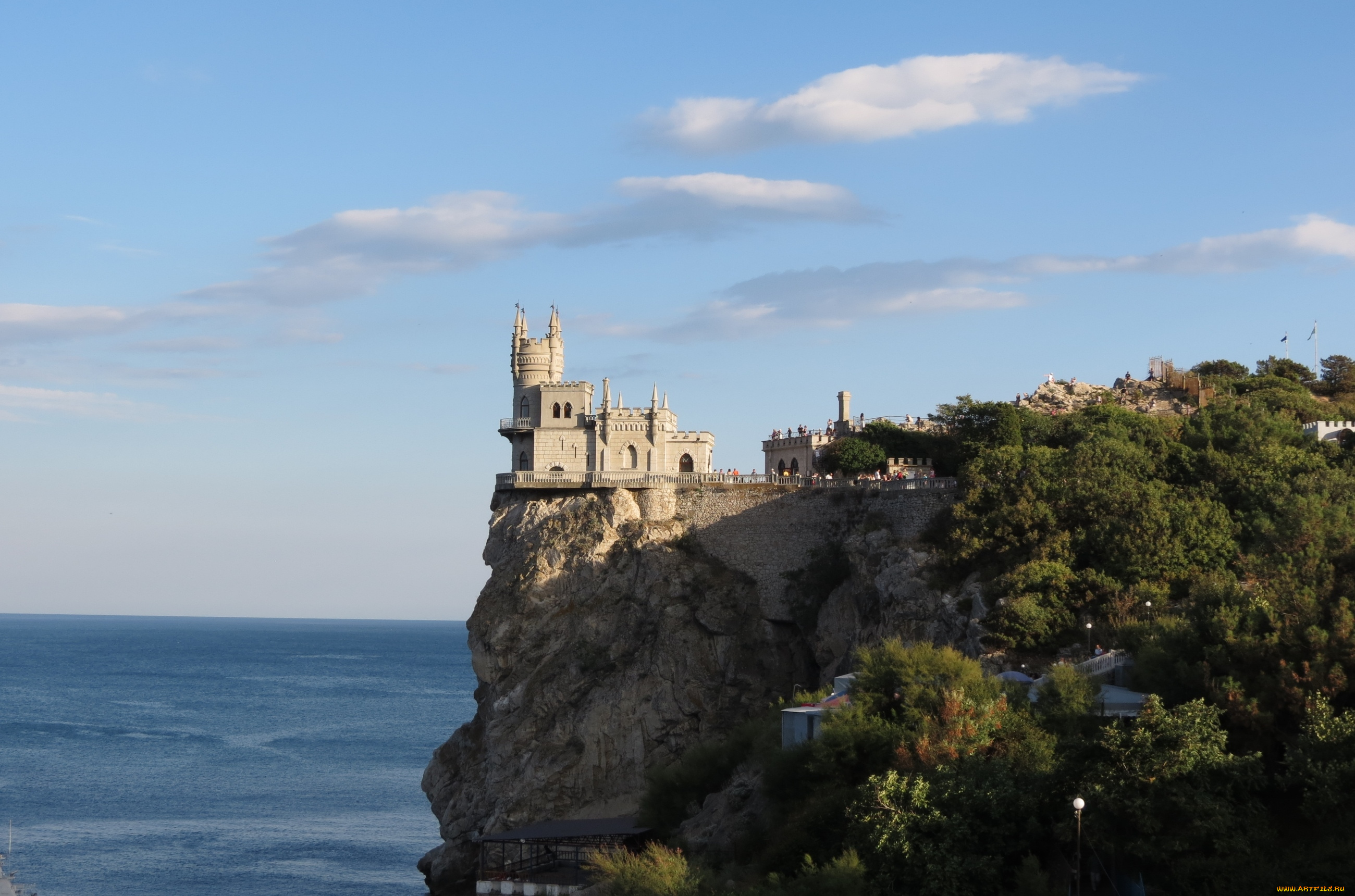 города, ласточкино, гнездо, , крым, замок