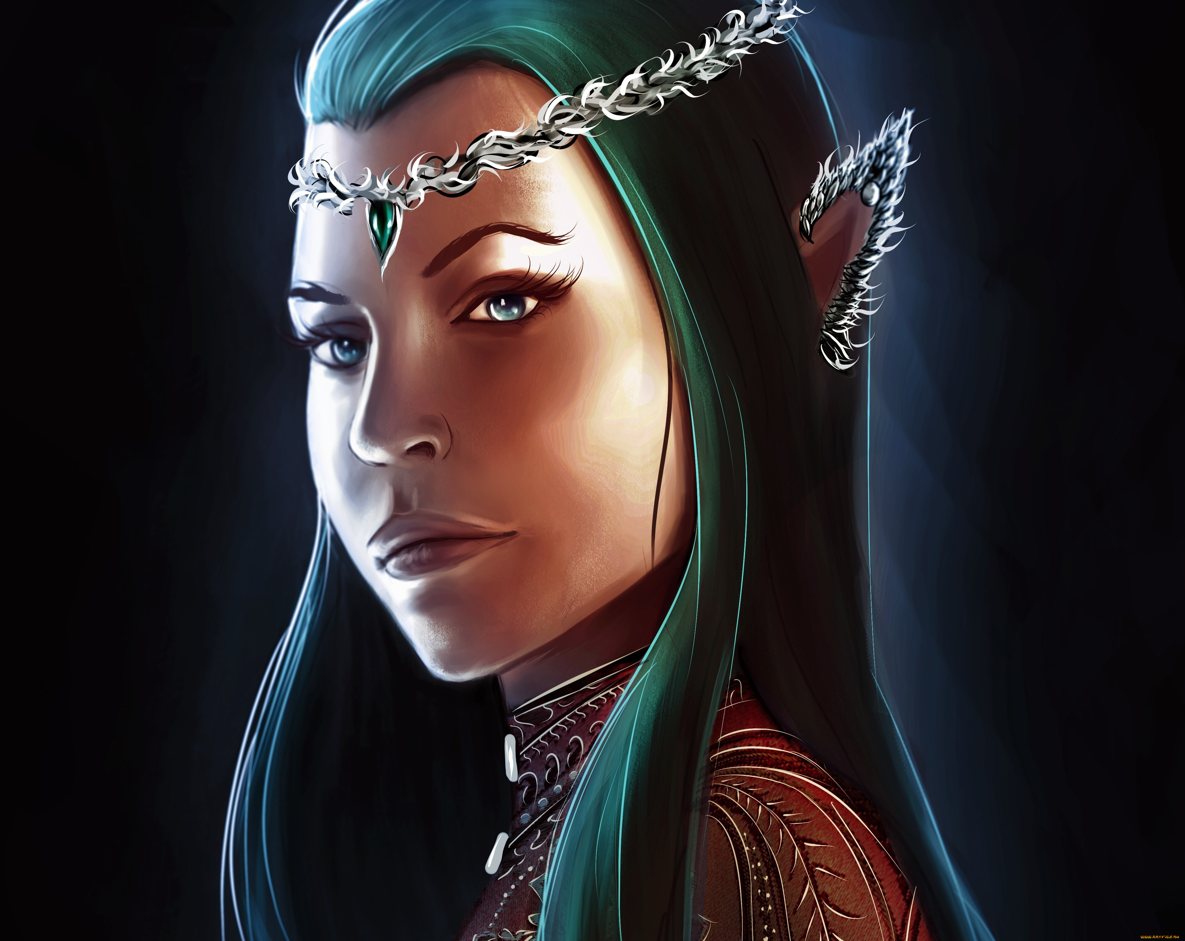 фэнтези, эльфы, уши