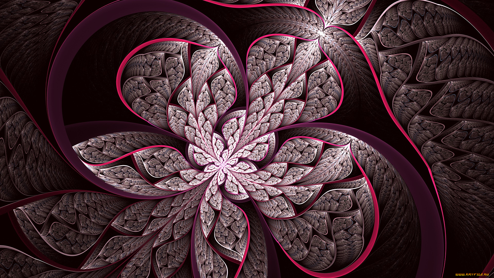 3д, графика, фракталы, , fractal, фон, узор, цвета