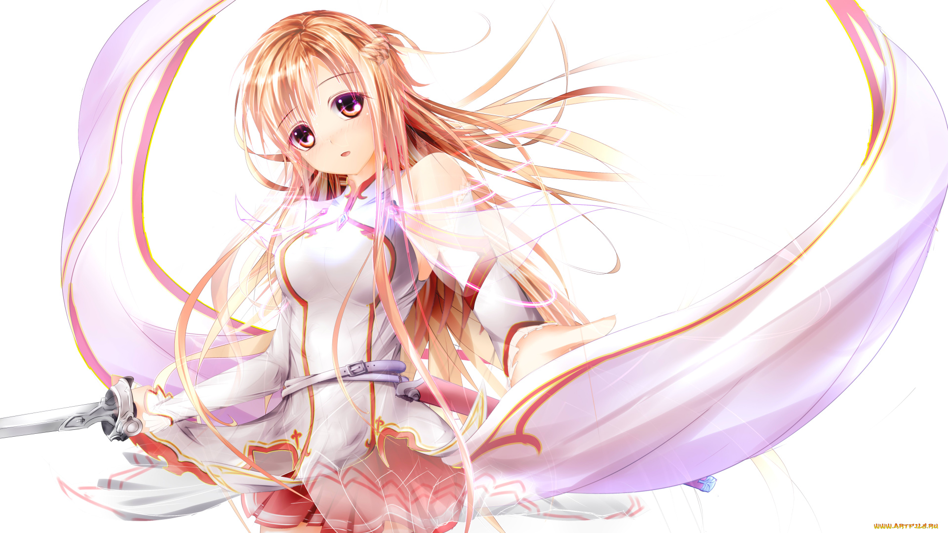 аниме, sword, art, online, асуна, garyljq, yuuki, asuna, sword, art, online