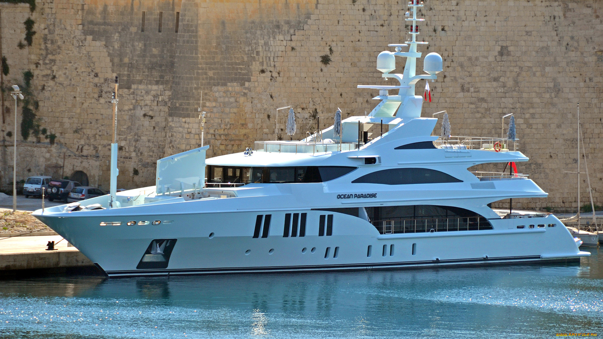 ocean, paradise, корабли, Яхты, суперяхта