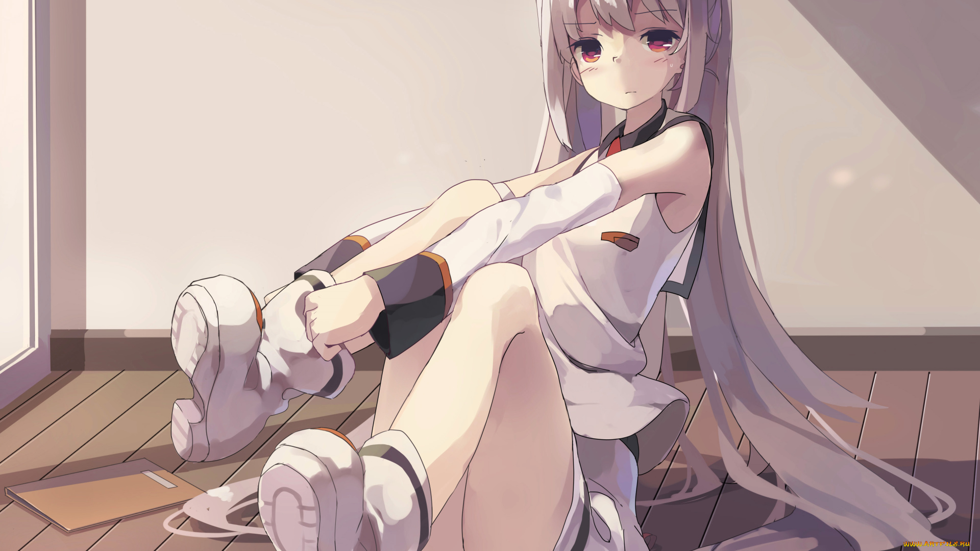 plastic, memories, аниме, unknown, , другое, взгляд, девушка, арт, nodata, isla, plastic, memories