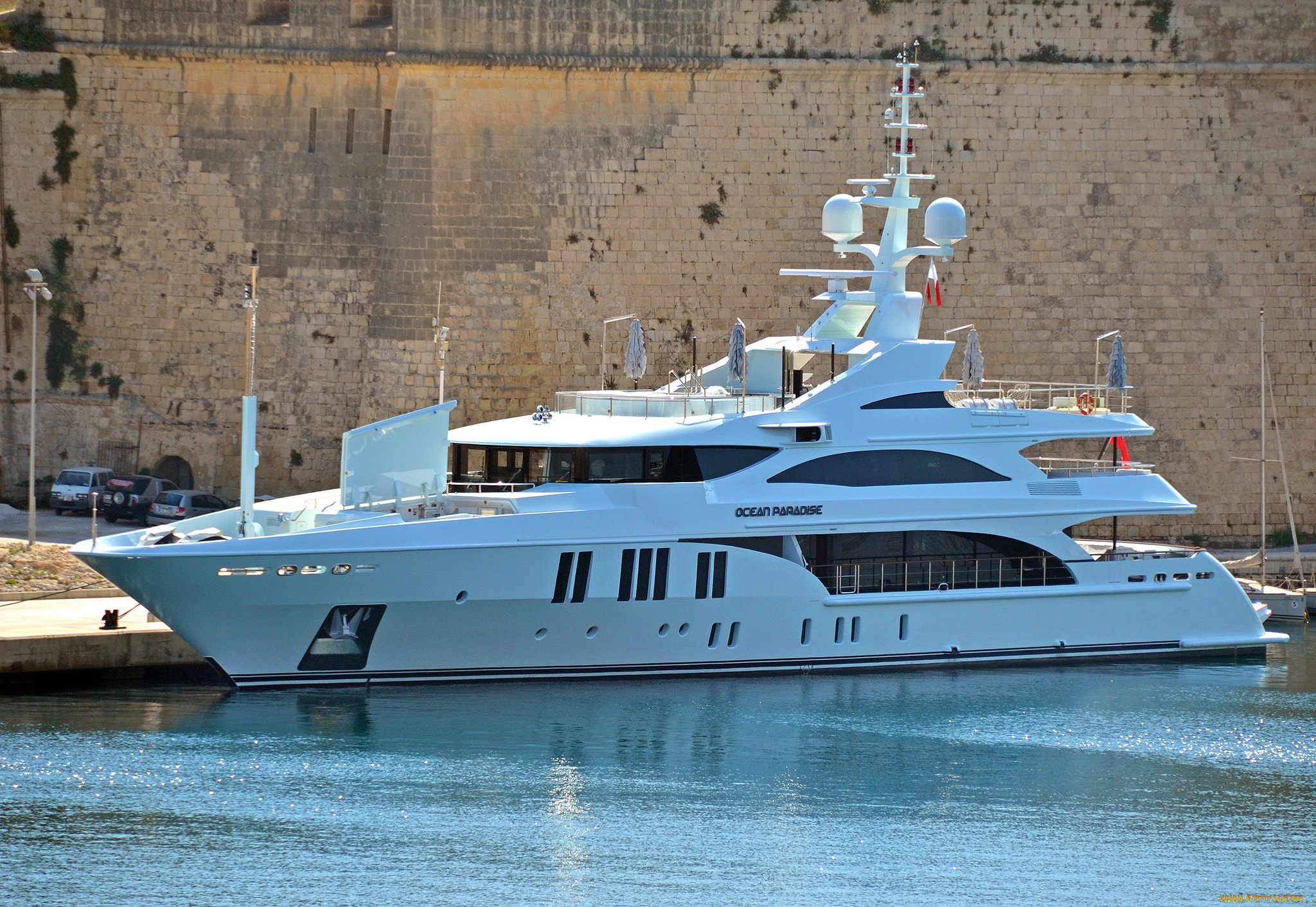 ocean, paradise, корабли, Яхты, суперяхта