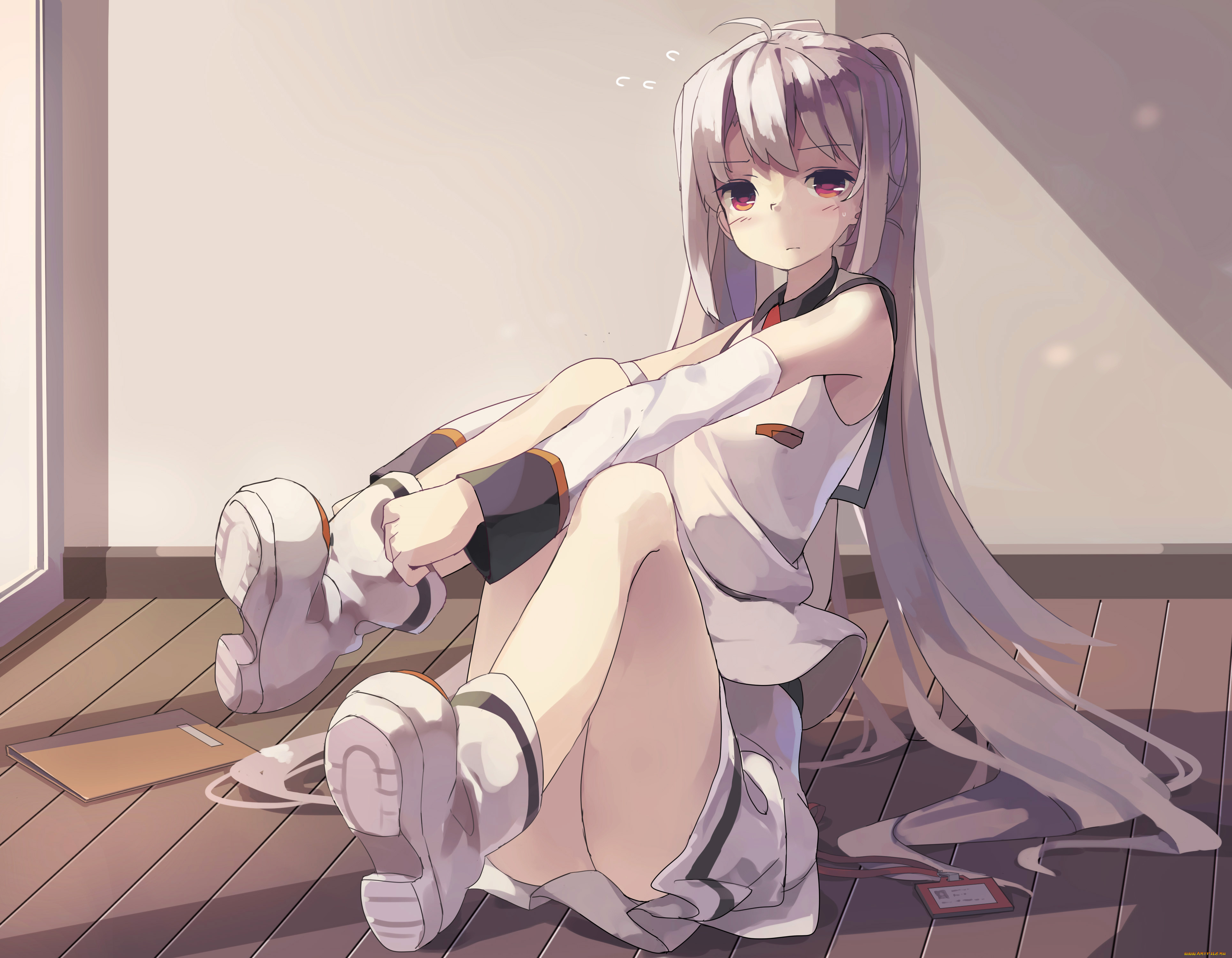 plastic, memories, аниме, unknown, , другое, взгляд, девушка, арт, nodata, isla, plastic, memories