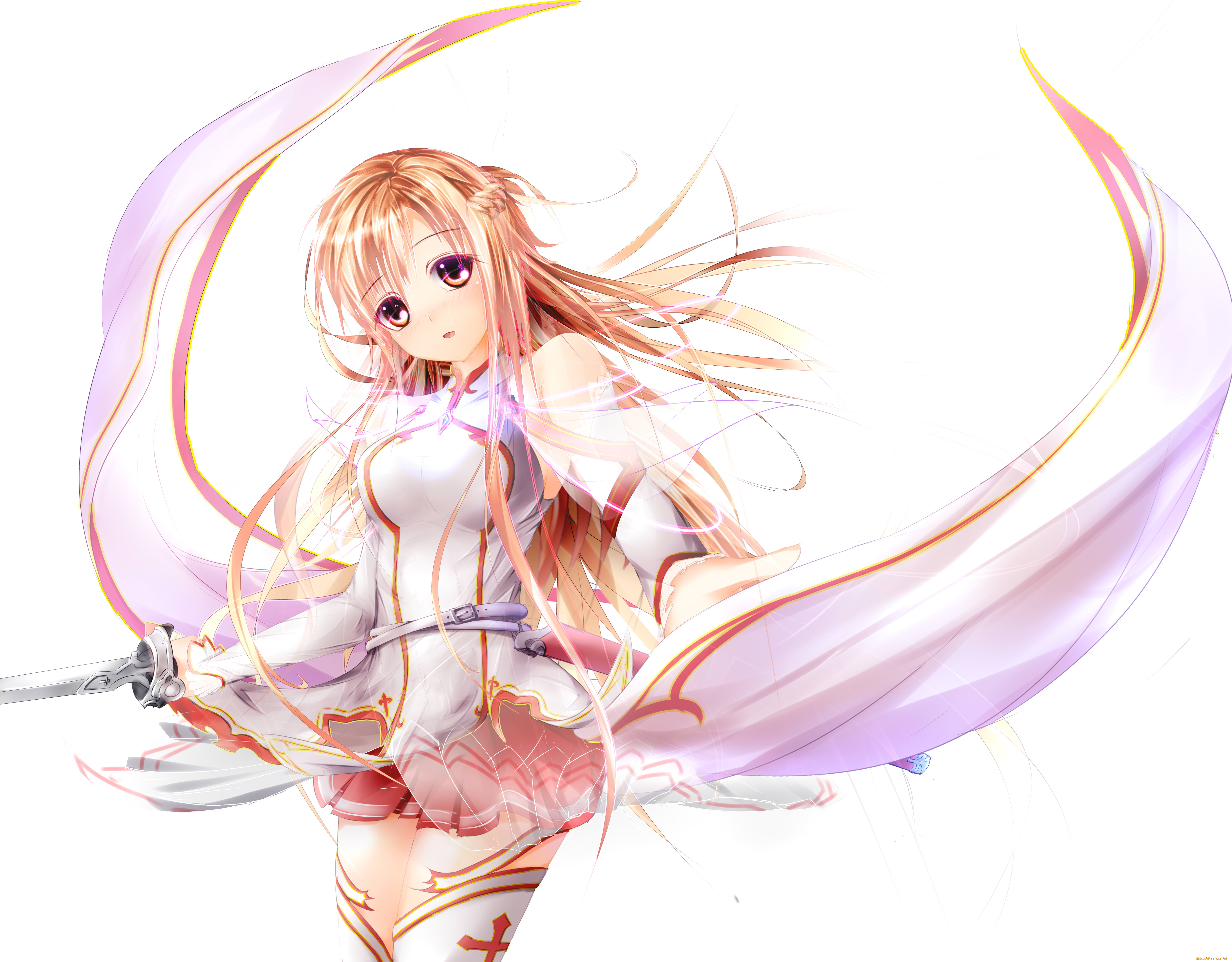 аниме, sword, art, online, асуна, garyljq, yuuki, asuna, sword, art, online