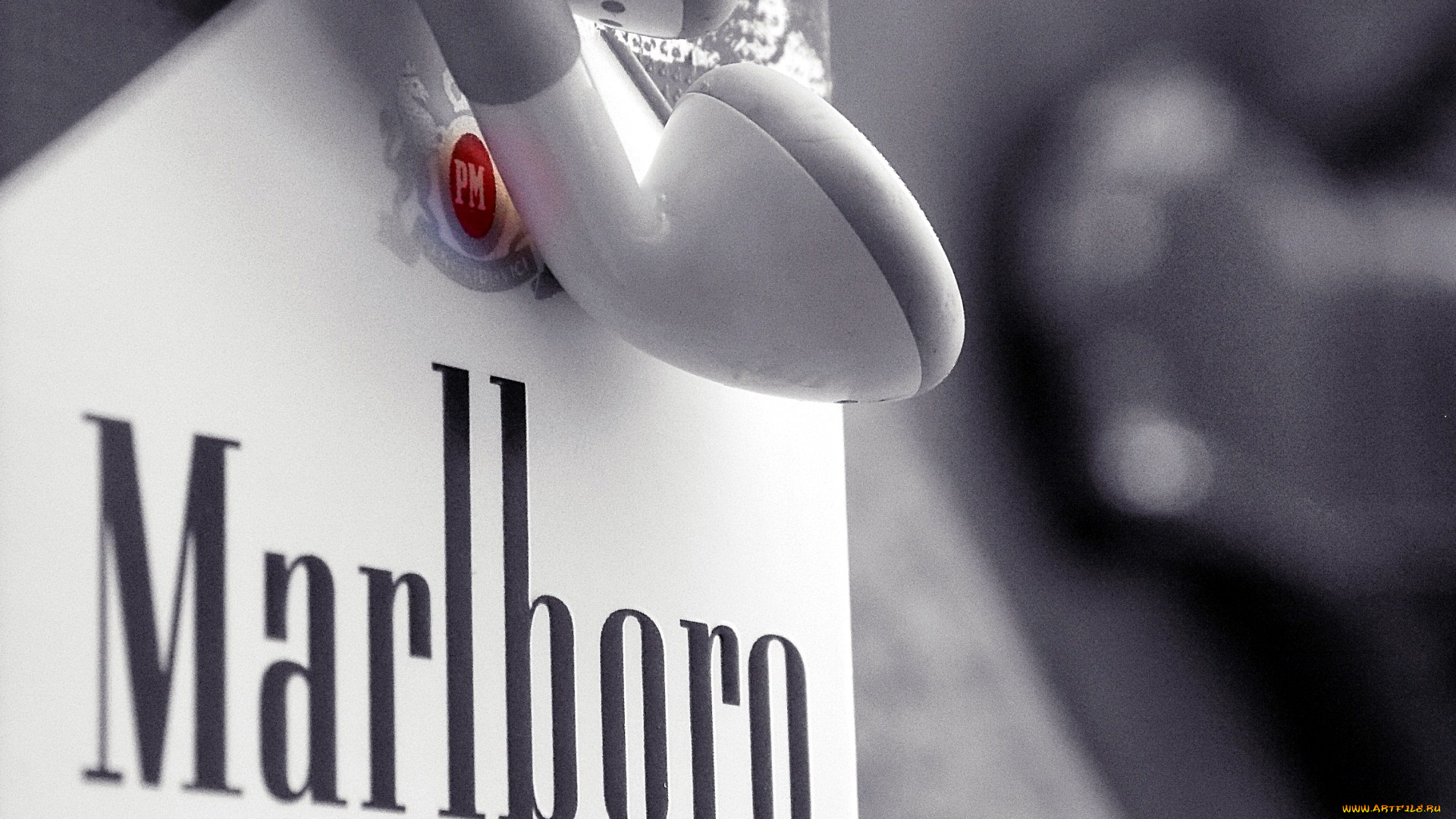 бренды, marlboro, сигареты, наушники