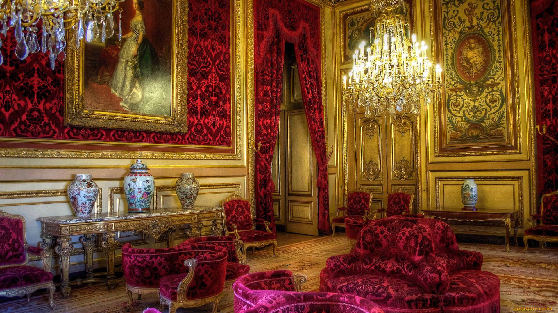 интерьер, гостиная, зала