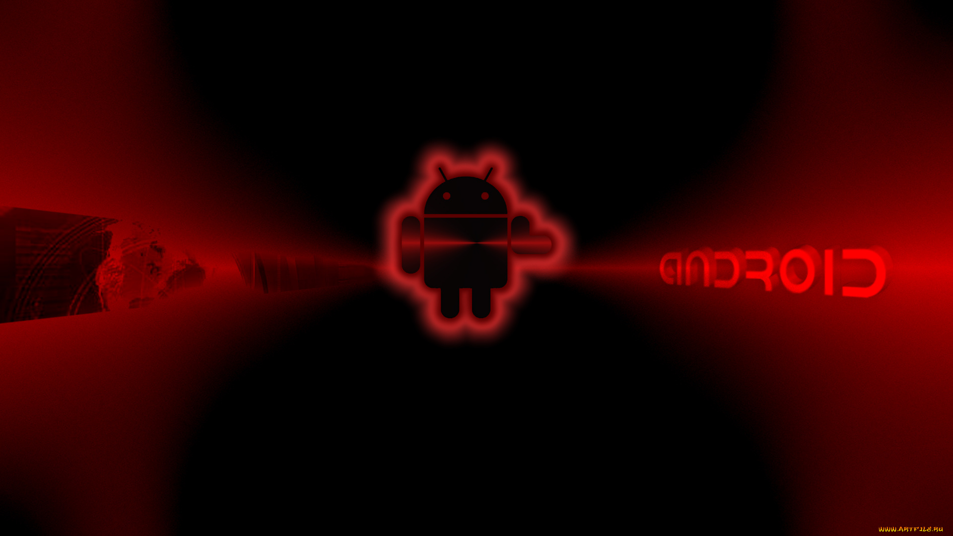 компьютеры, android, фон, лепестки