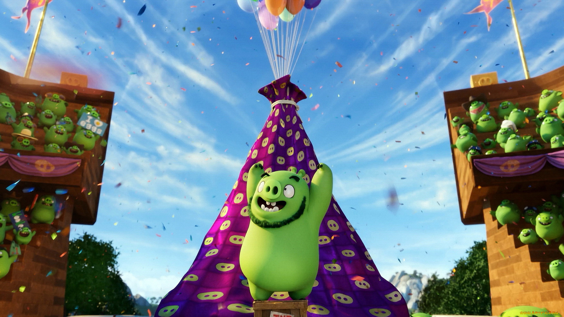 мультфильмы, the, angry, birds, movie, персонажи