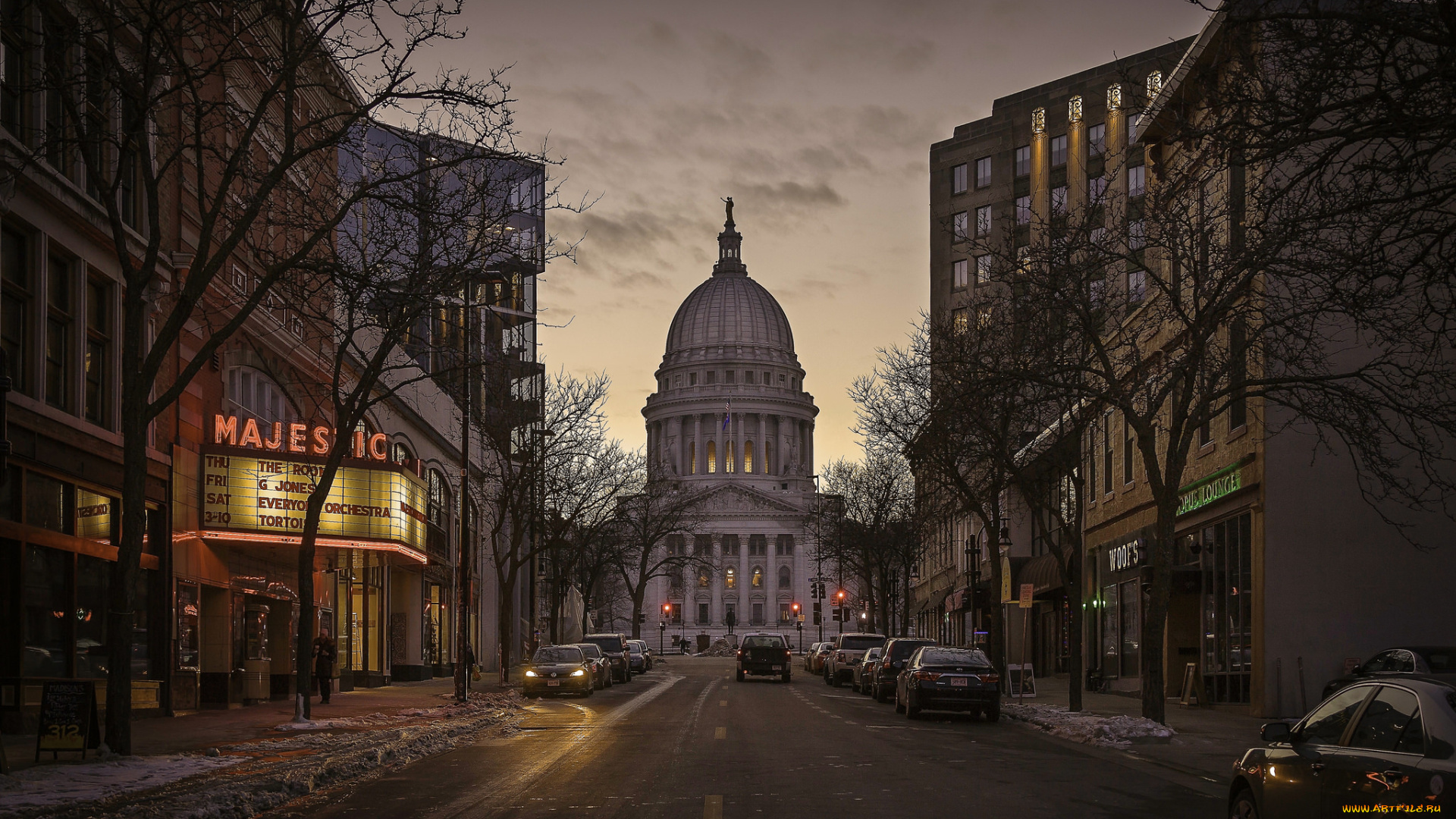 wisconsin, state, capitol, города, -, улицы, , площади, , набережные, капитолий
