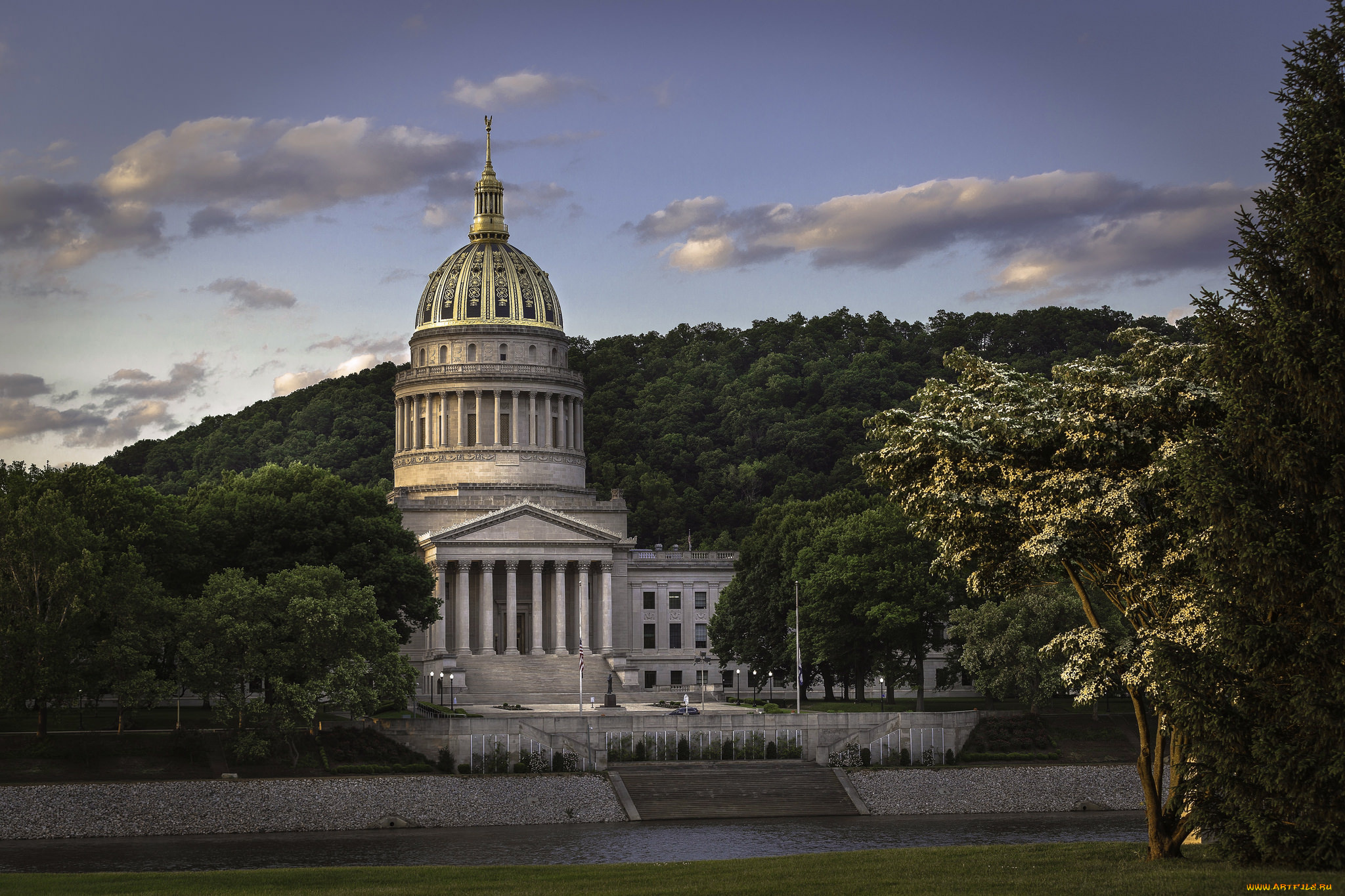 west, virginia, state, capitol, города, -, здания, , дома, капитолий