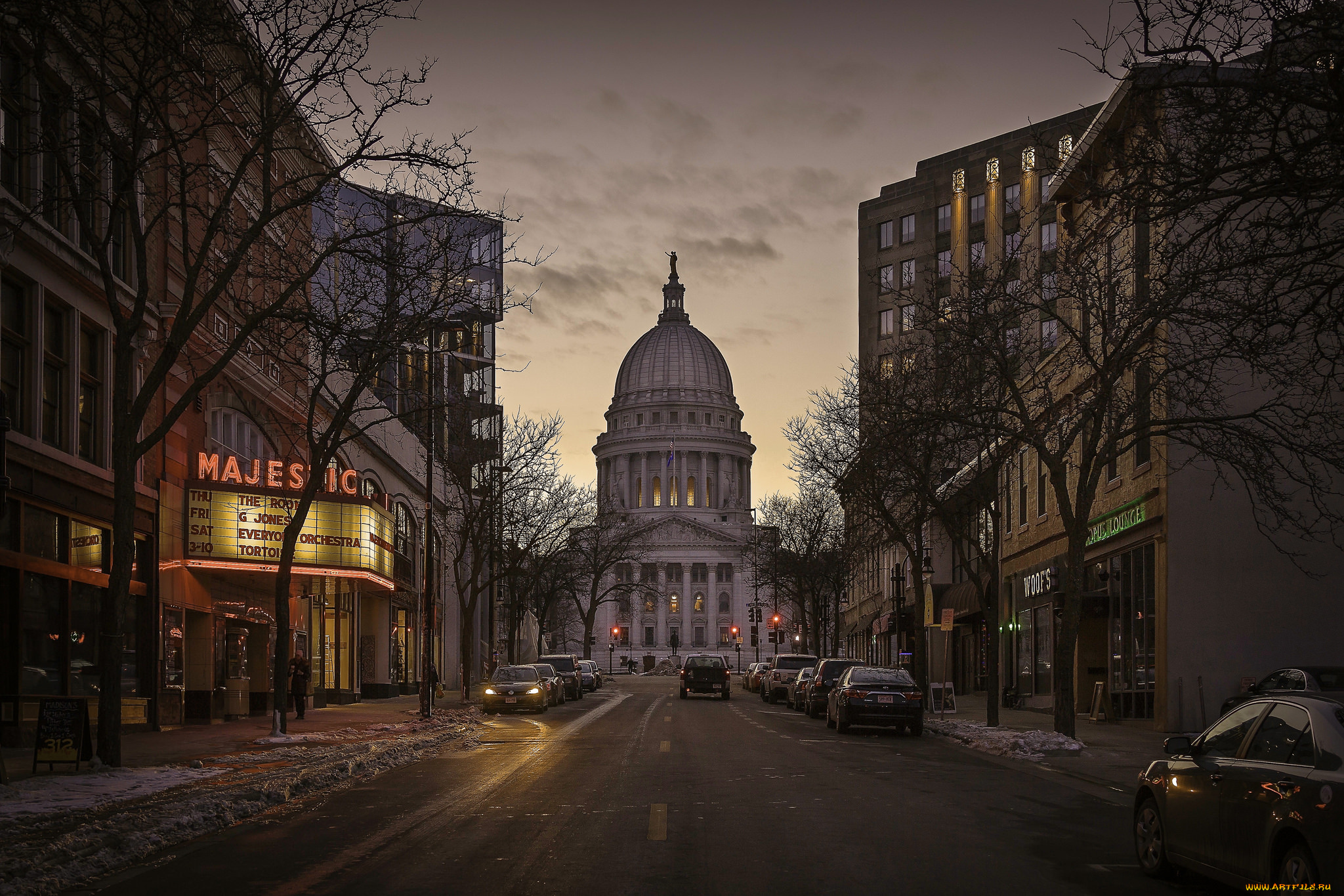 wisconsin, state, capitol, города, -, улицы, , площади, , набережные, капитолий