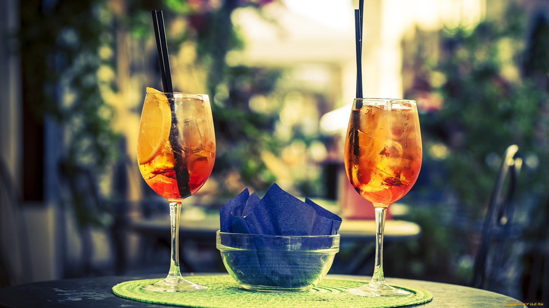 еда, напитки, , коктейль, бокалы, коктейли, лед, апельсин
