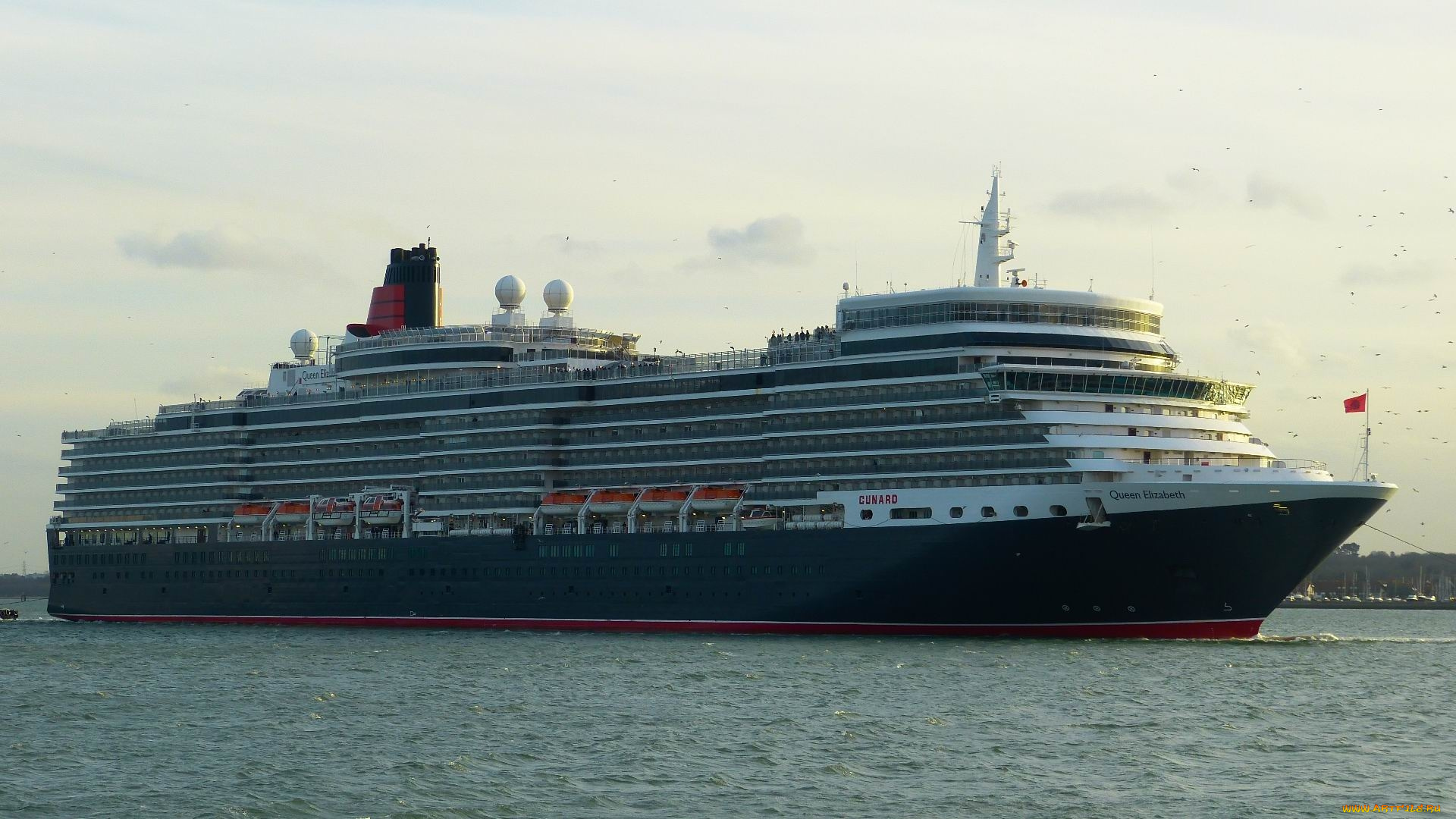 корабли, лайнеры, многопалубный, круизный