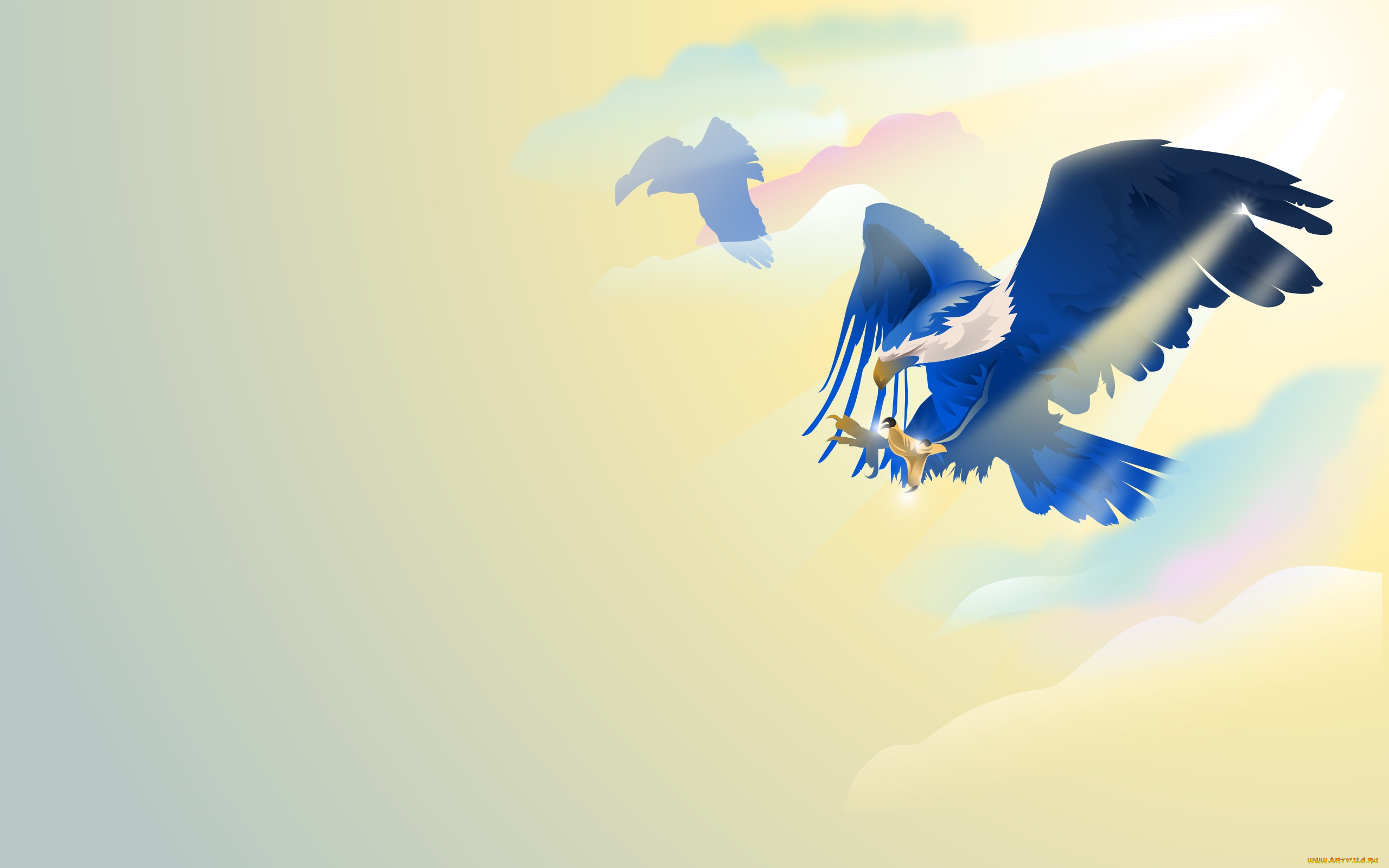 векторная, графика, животные, , animals, орел