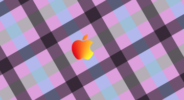 Картинка компьютеры apple фон логотип