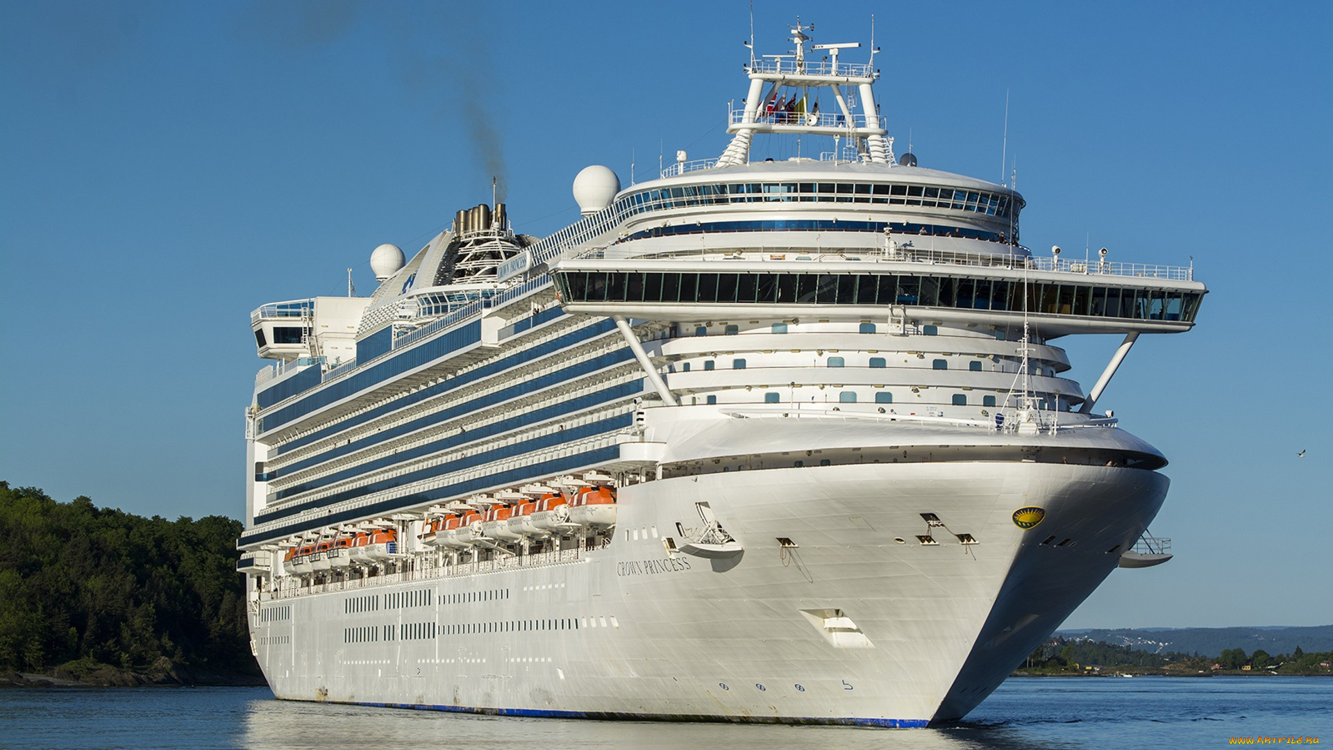 crown, princess, корабли, лайнеры, лайнер, круиз